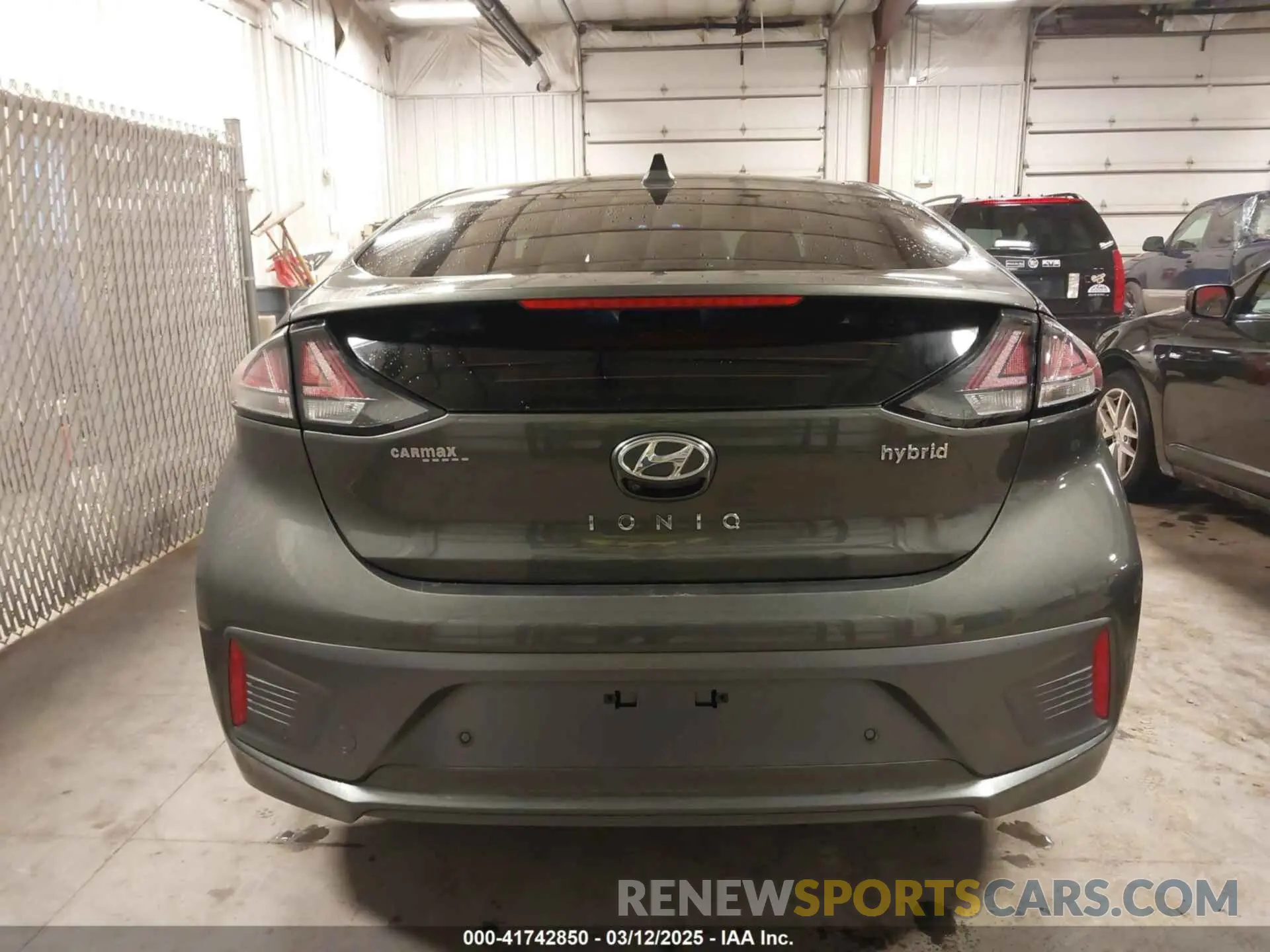 16 fotografías del automóvil dañado KMHC05LC0MU244905 HYUNDAI IONIQ HYBRID 2021