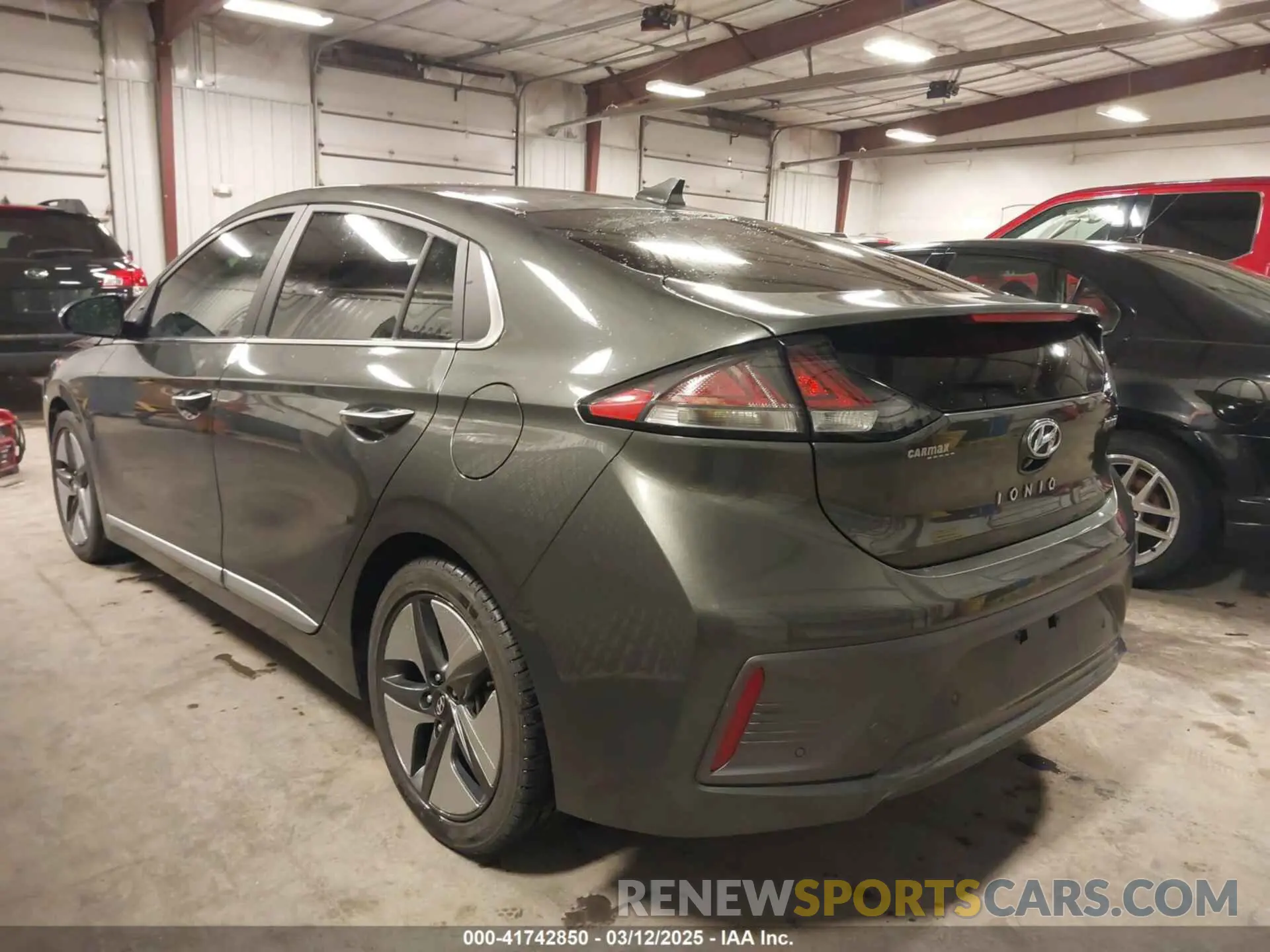3 fotografías del automóvil dañado KMHC05LC0MU244905 HYUNDAI IONIQ HYBRID 2021