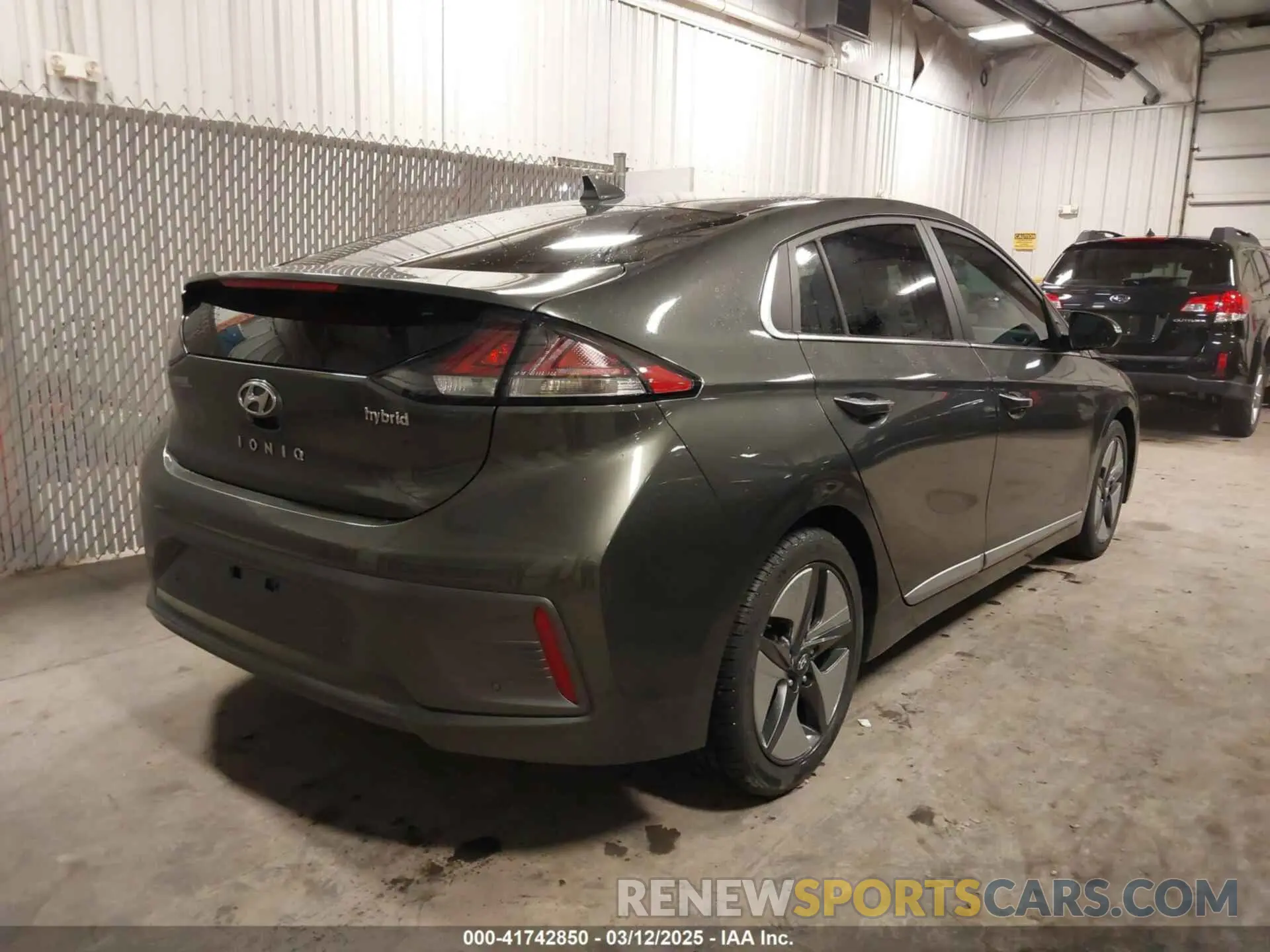 4 fotografías del automóvil dañado KMHC05LC0MU244905 HYUNDAI IONIQ HYBRID 2021