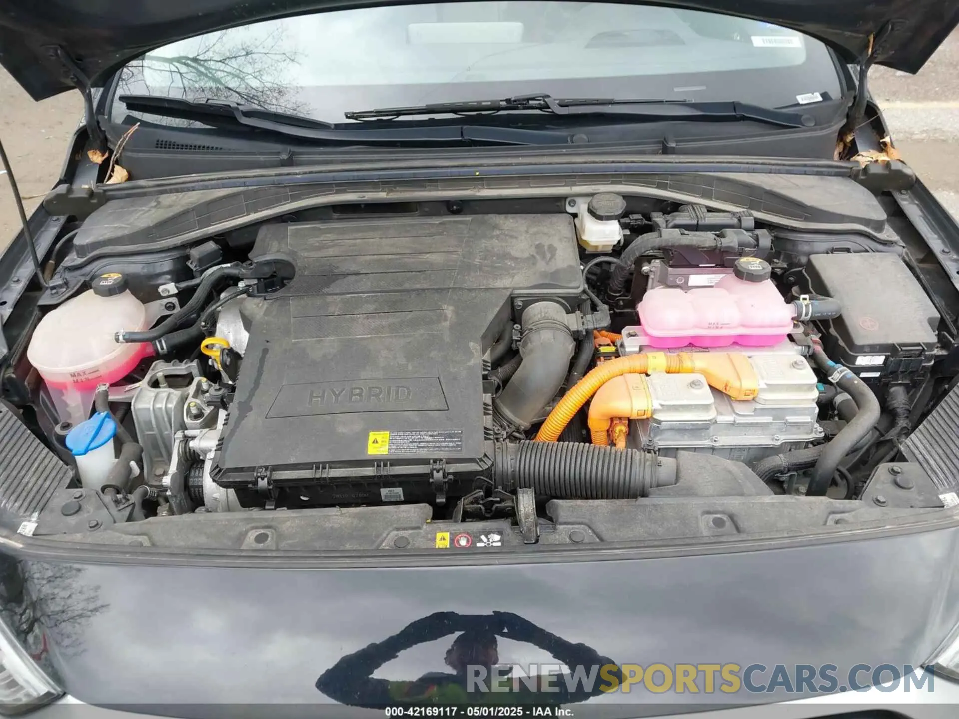10 fotografías del automóvil dañado KMHC65LC0MU252971 HYUNDAI IONIQ HYBRID 2021