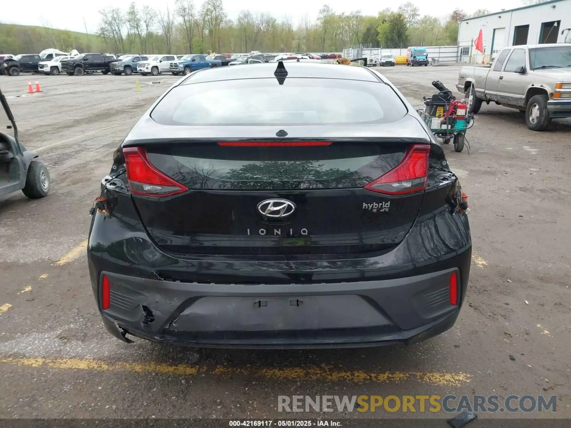 16 fotografías del automóvil dañado KMHC65LC0MU252971 HYUNDAI IONIQ HYBRID 2021