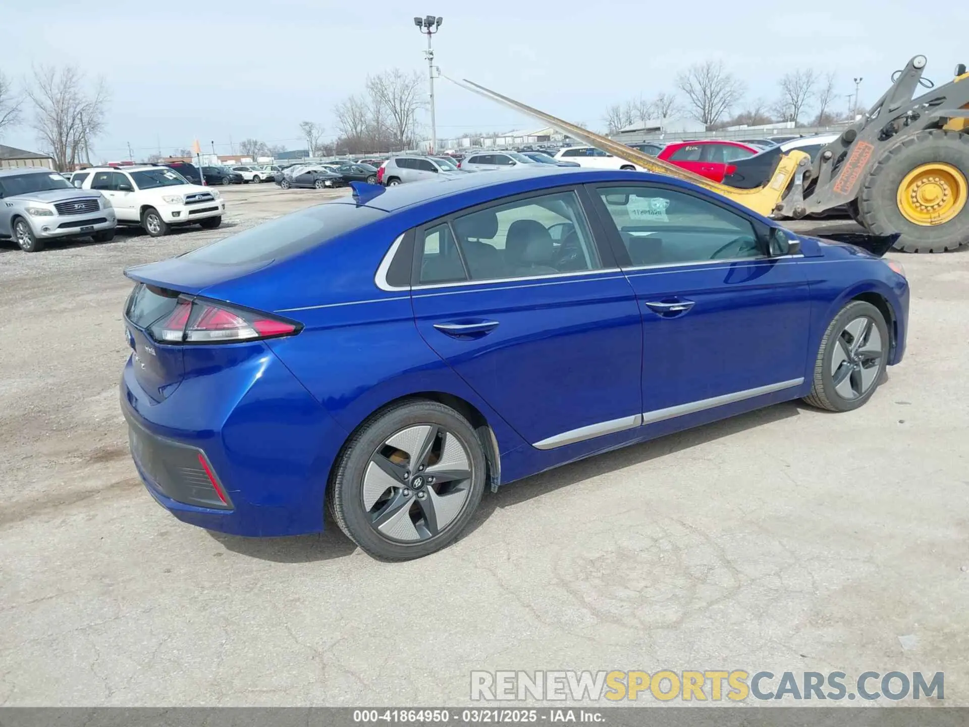 4 fotografías del automóvil dañado KMHC05LC2NU273680 HYUNDAI IONIQ HYBRID 2022