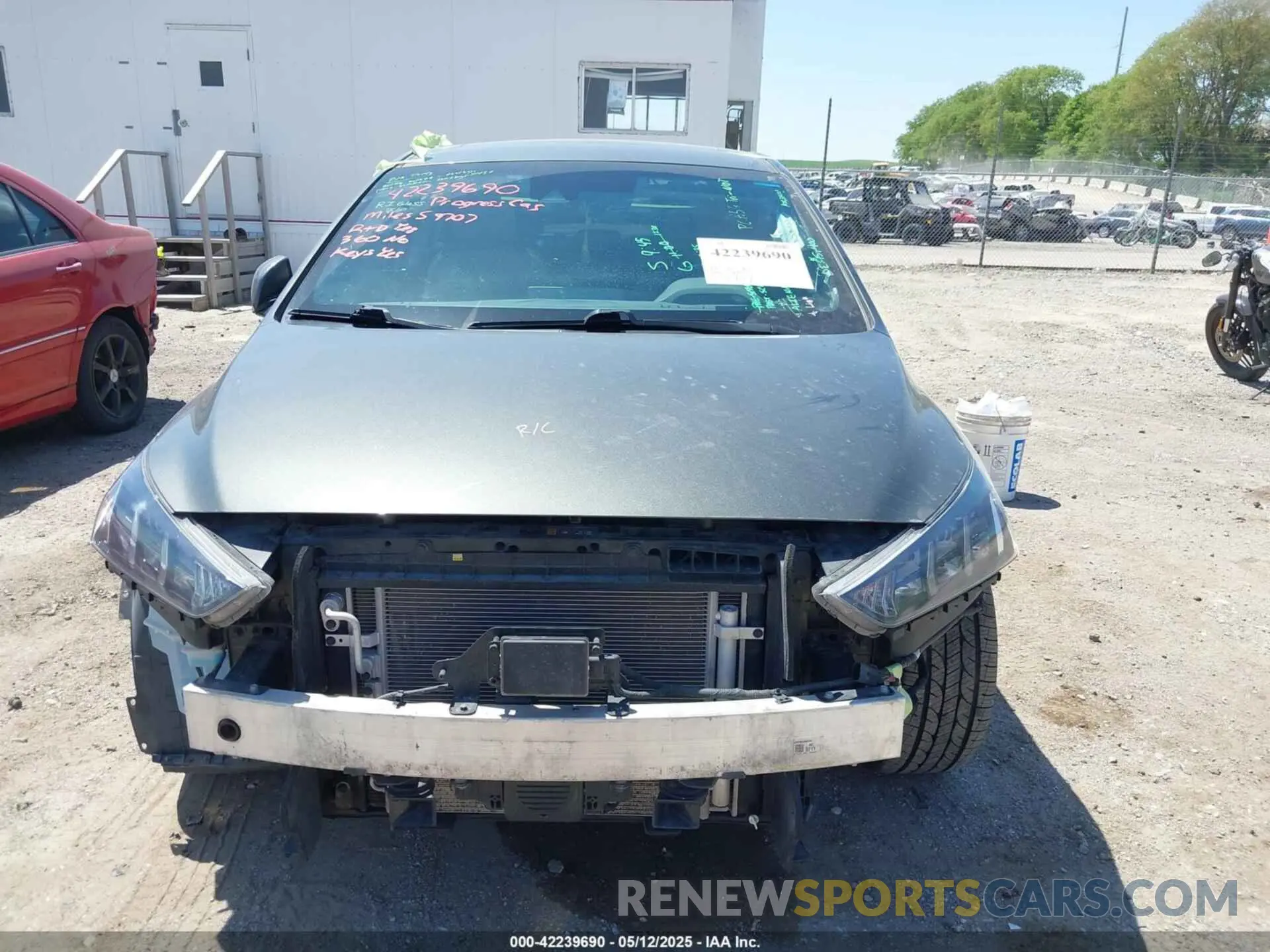 12 fotografías del automóvil dañado KMHC05LC5NU270689 HYUNDAI IONIQ HYBRID 2022