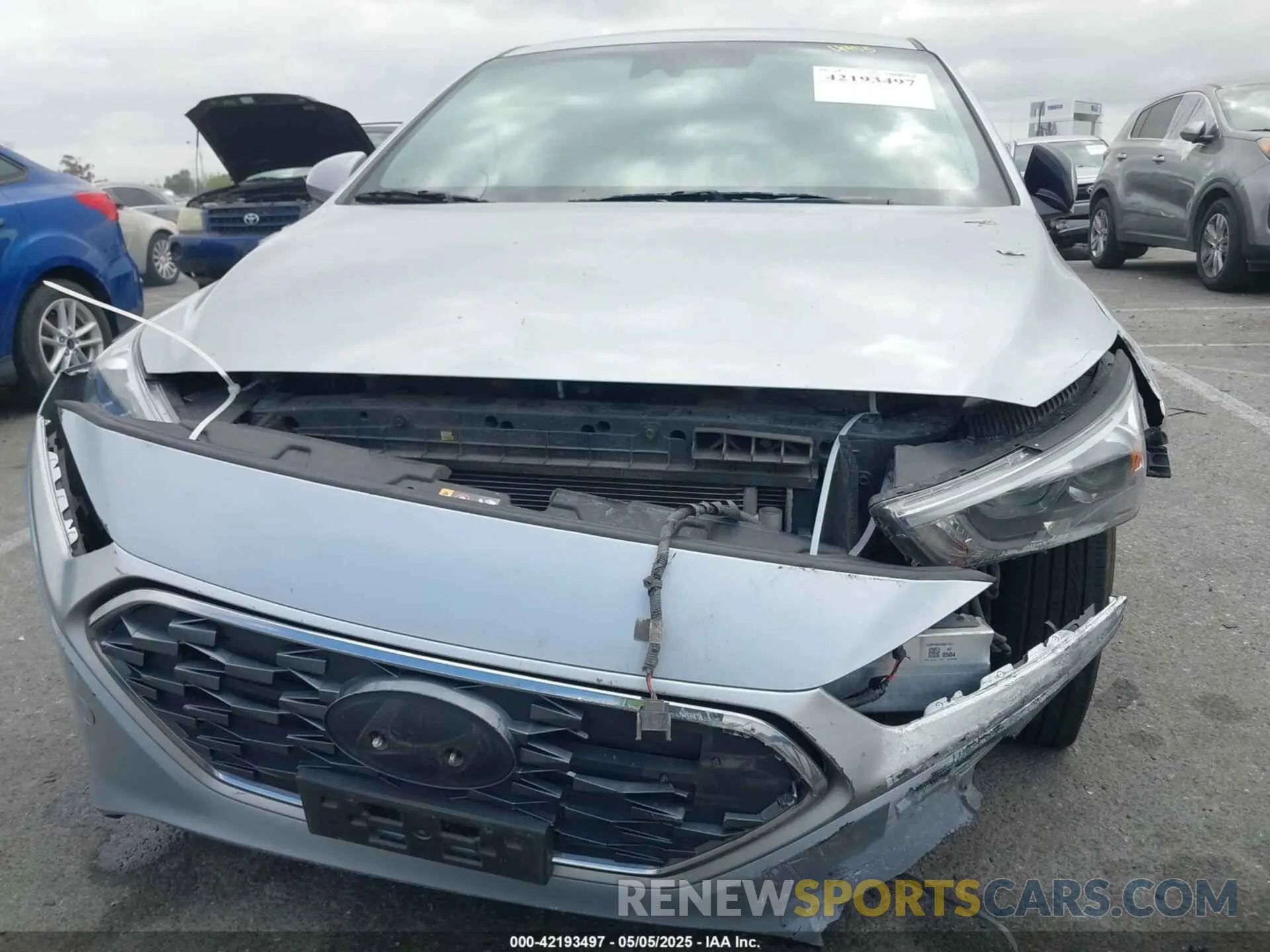 6 fotografías del automóvil dañado KMHC65LC2NU284905 HYUNDAI IONIQ HYBRID 2022