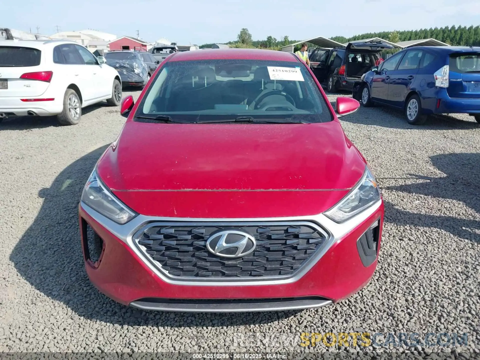 12 fotografías del automóvil dañado KMHC65LC6NU275429 HYUNDAI IONIQ HYBRID 2022