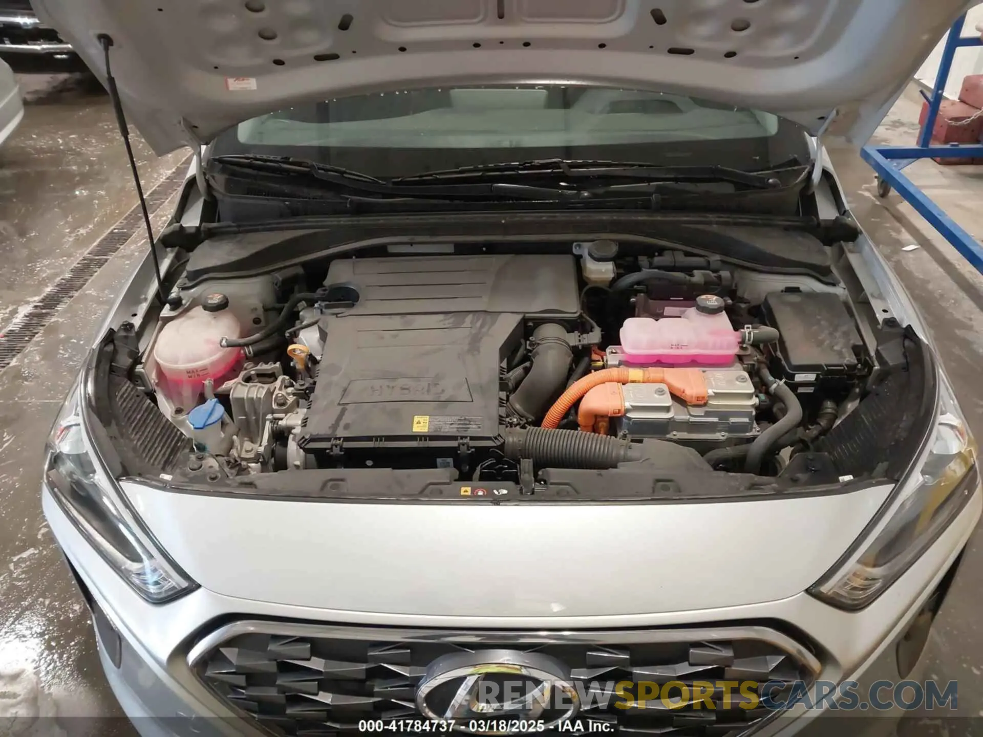 10 fotografías del automóvil dañado KMHC65LC8NU280566 HYUNDAI IONIQ HYBRID 2022