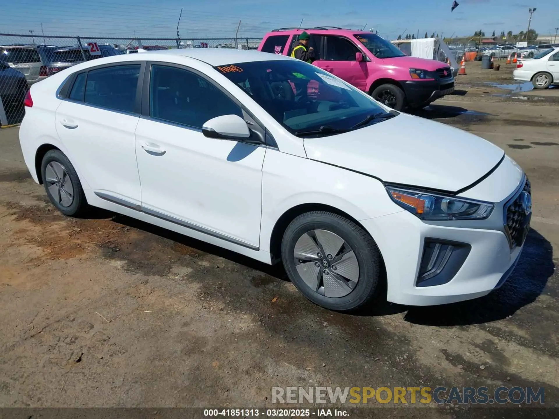1 fotografías del automóvil dañado KMHC75LC1NU268983 HYUNDAI IONIQ HYBRID 2022