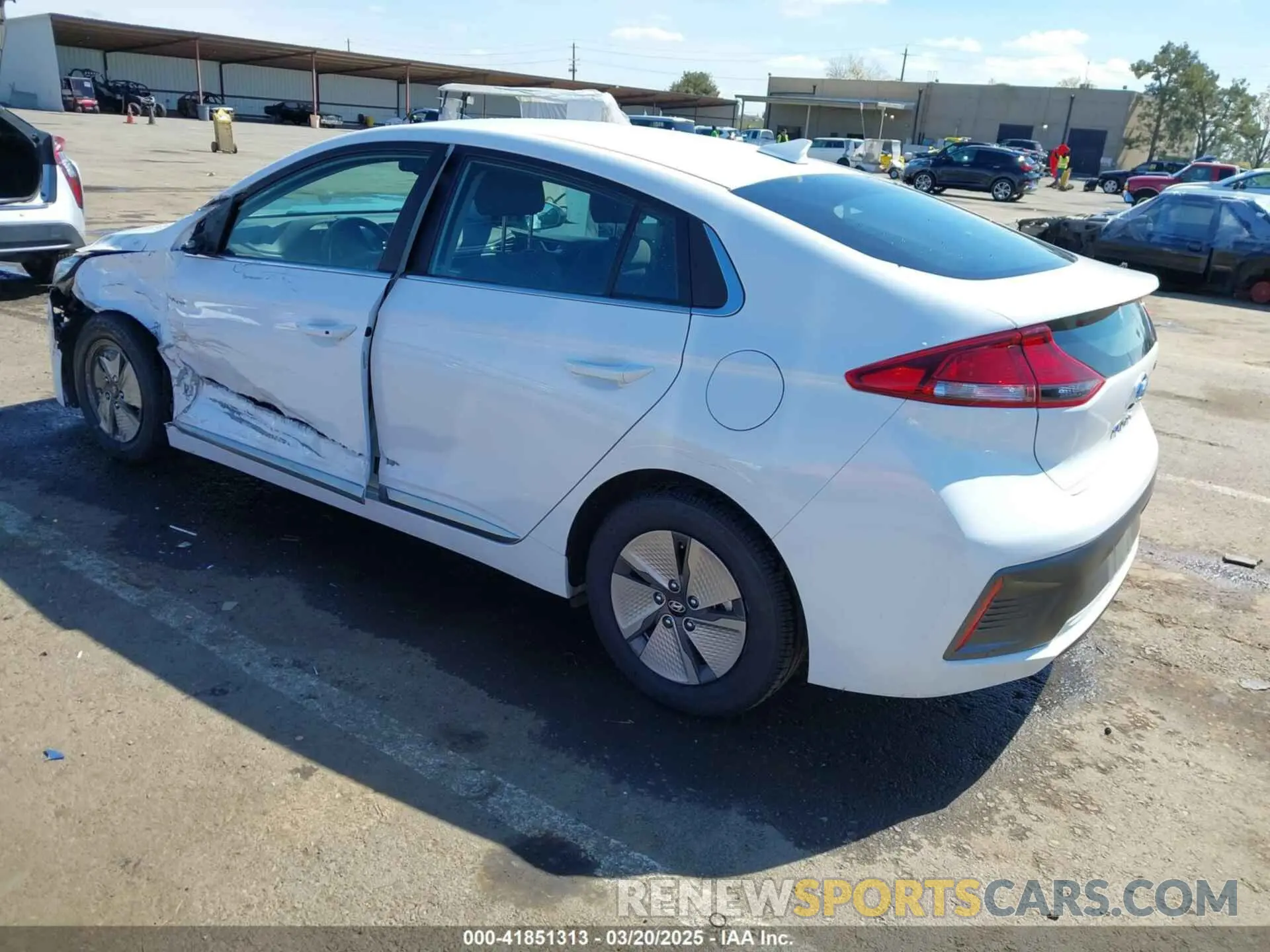 3 fotografías del automóvil dañado KMHC75LC1NU268983 HYUNDAI IONIQ HYBRID 2022