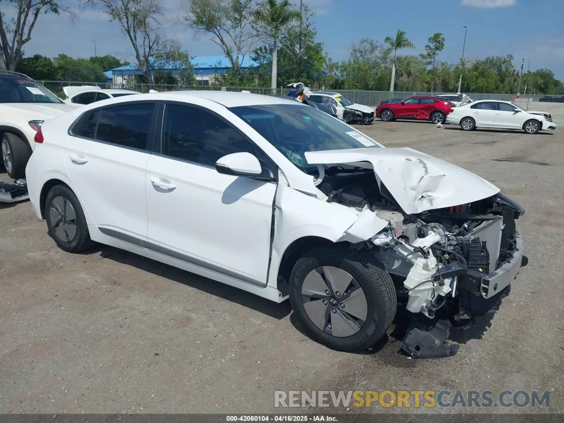 1 fotografías del automóvil dañado KMHC75LC1NU282432 HYUNDAI IONIQ HYBRID 2022