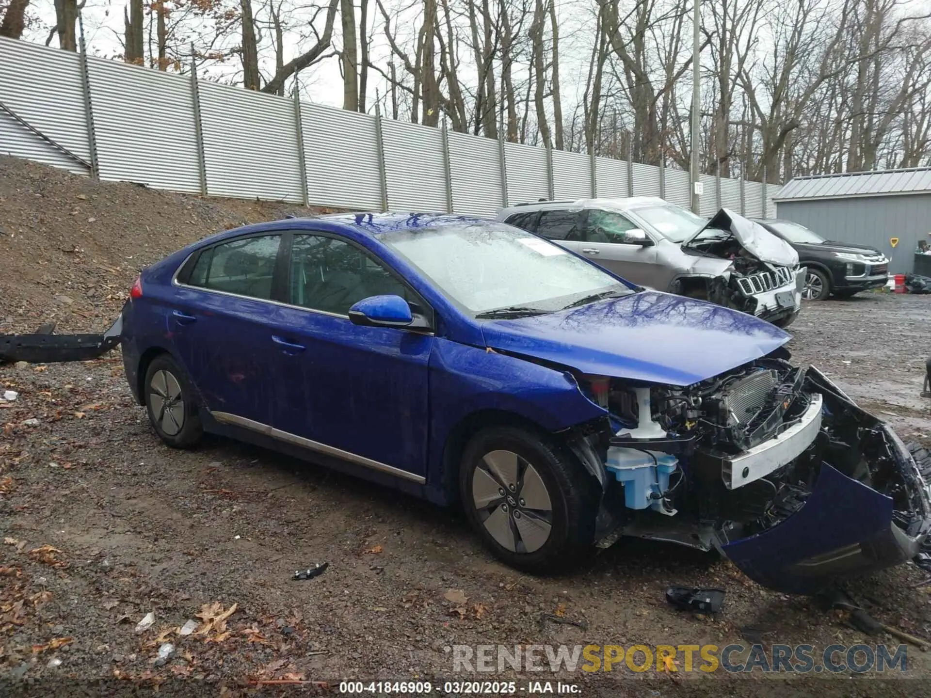 1 fotografías del automóvil dañado KMHC75LC3NU269519 HYUNDAI IONIQ HYBRID 2022