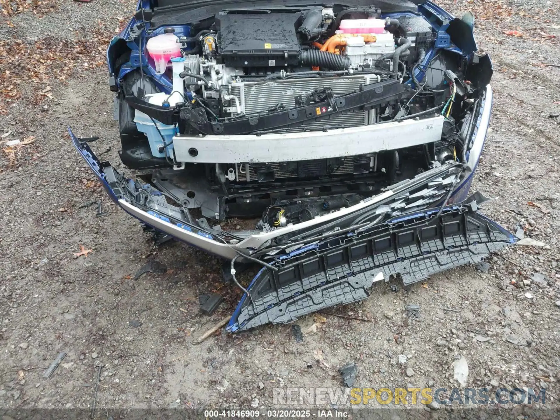 12 fotografías del automóvil dañado KMHC75LC3NU269519 HYUNDAI IONIQ HYBRID 2022