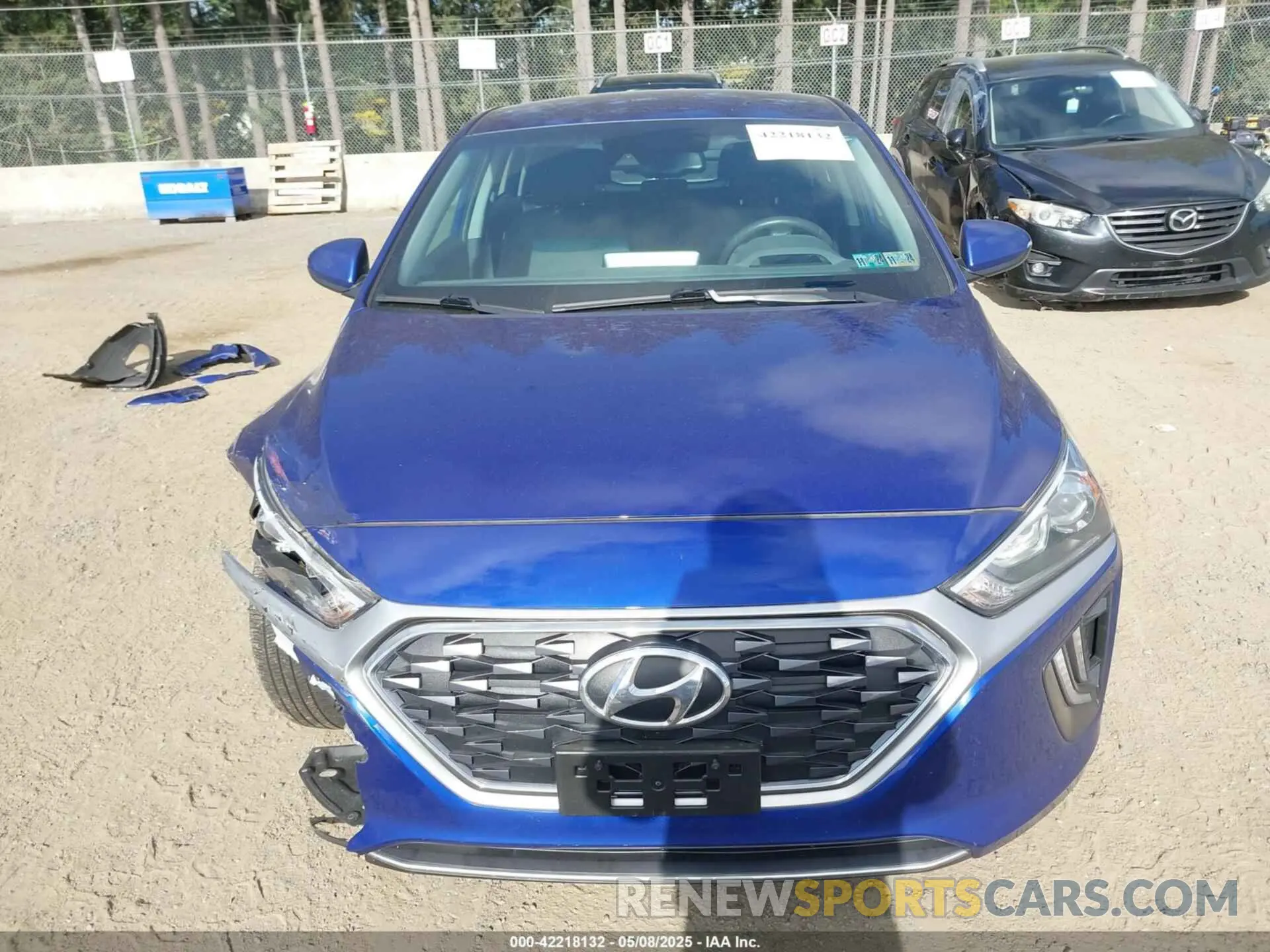 13 fotografías del automóvil dañado KMHC75LC5NU269523 HYUNDAI IONIQ HYBRID 2022