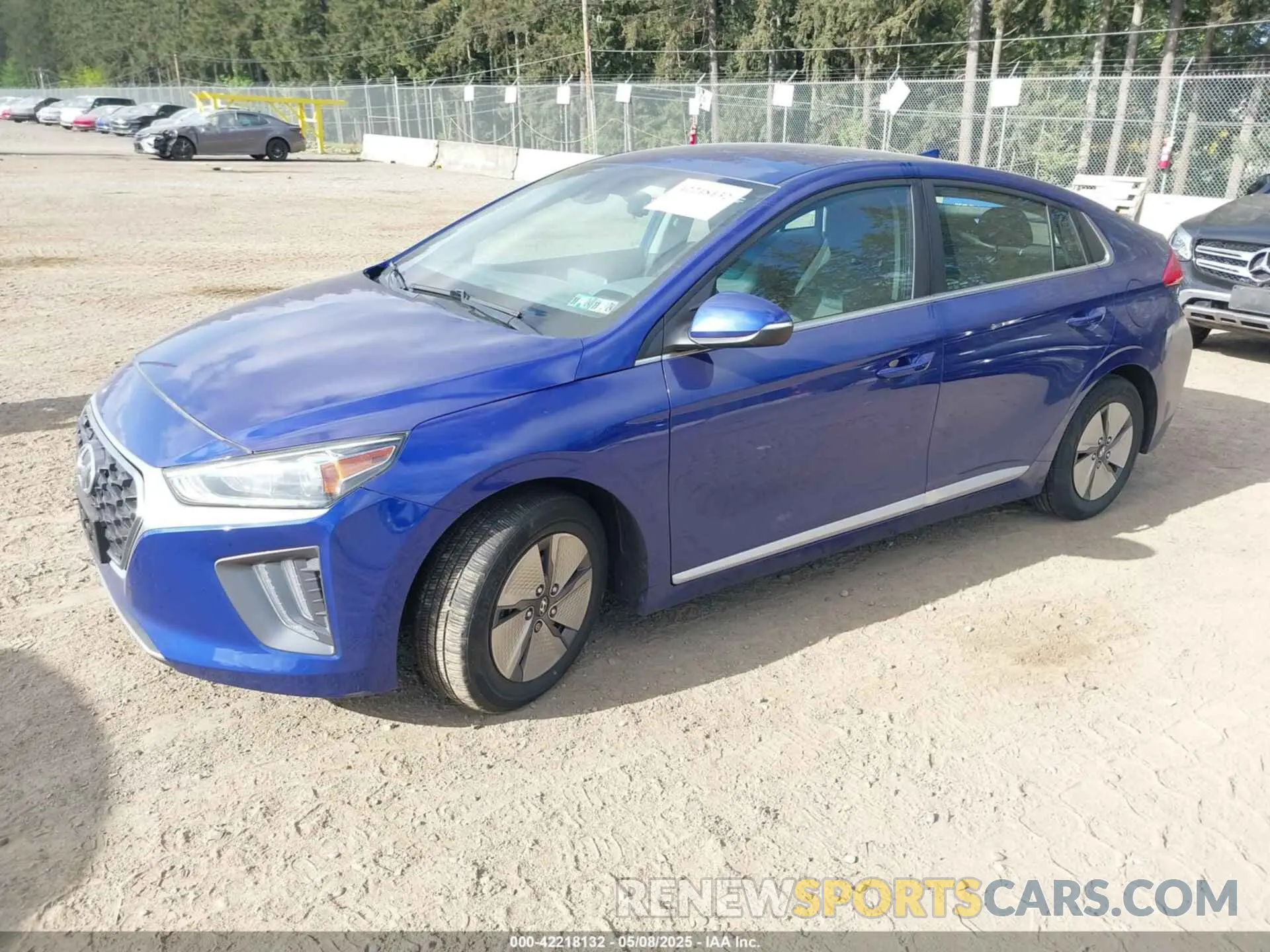 2 fotografías del automóvil dañado KMHC75LC5NU269523 HYUNDAI IONIQ HYBRID 2022