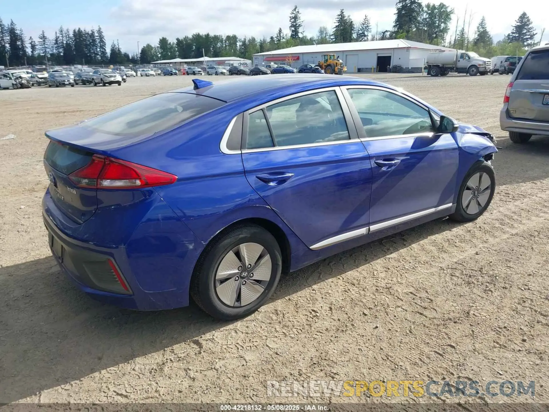 4 fotografías del automóvil dañado KMHC75LC5NU269523 HYUNDAI IONIQ HYBRID 2022