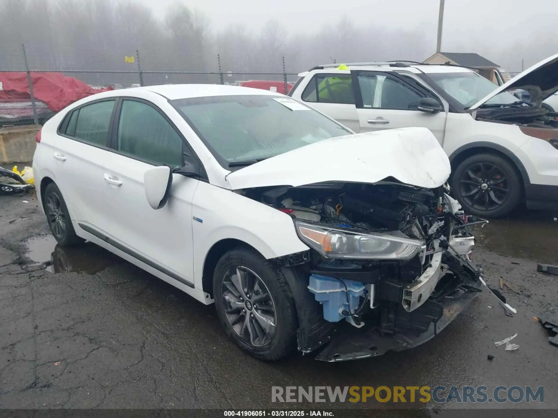 1 fotografías del automóvil dañado KMHC65LDXKU173197 HYUNDAI IONIQ PLUG-IN HYBRID 2019