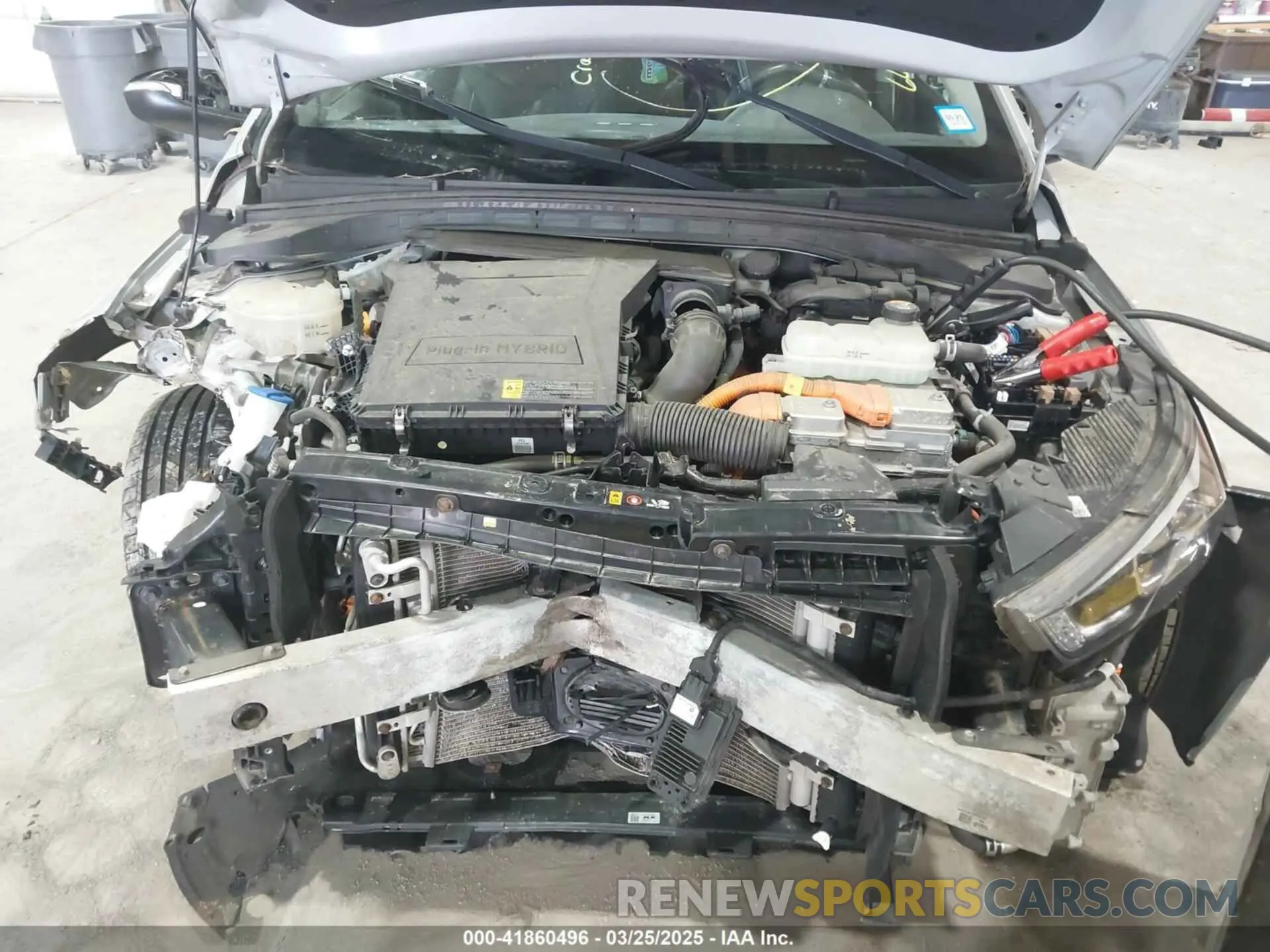 6 fotografías del automóvil dañado KMHC75LD0KU174453 HYUNDAI IONIQ PLUG-IN HYBRID 2019