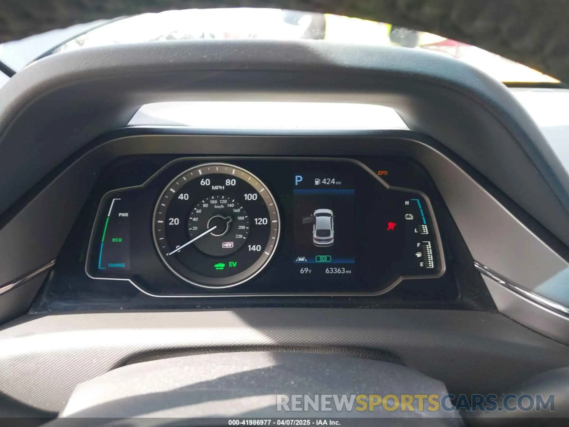 7 fotografías del automóvil dañado KMHC65LD3MU249765 HYUNDAI IONIQ PLUG-IN HYBRID 2021