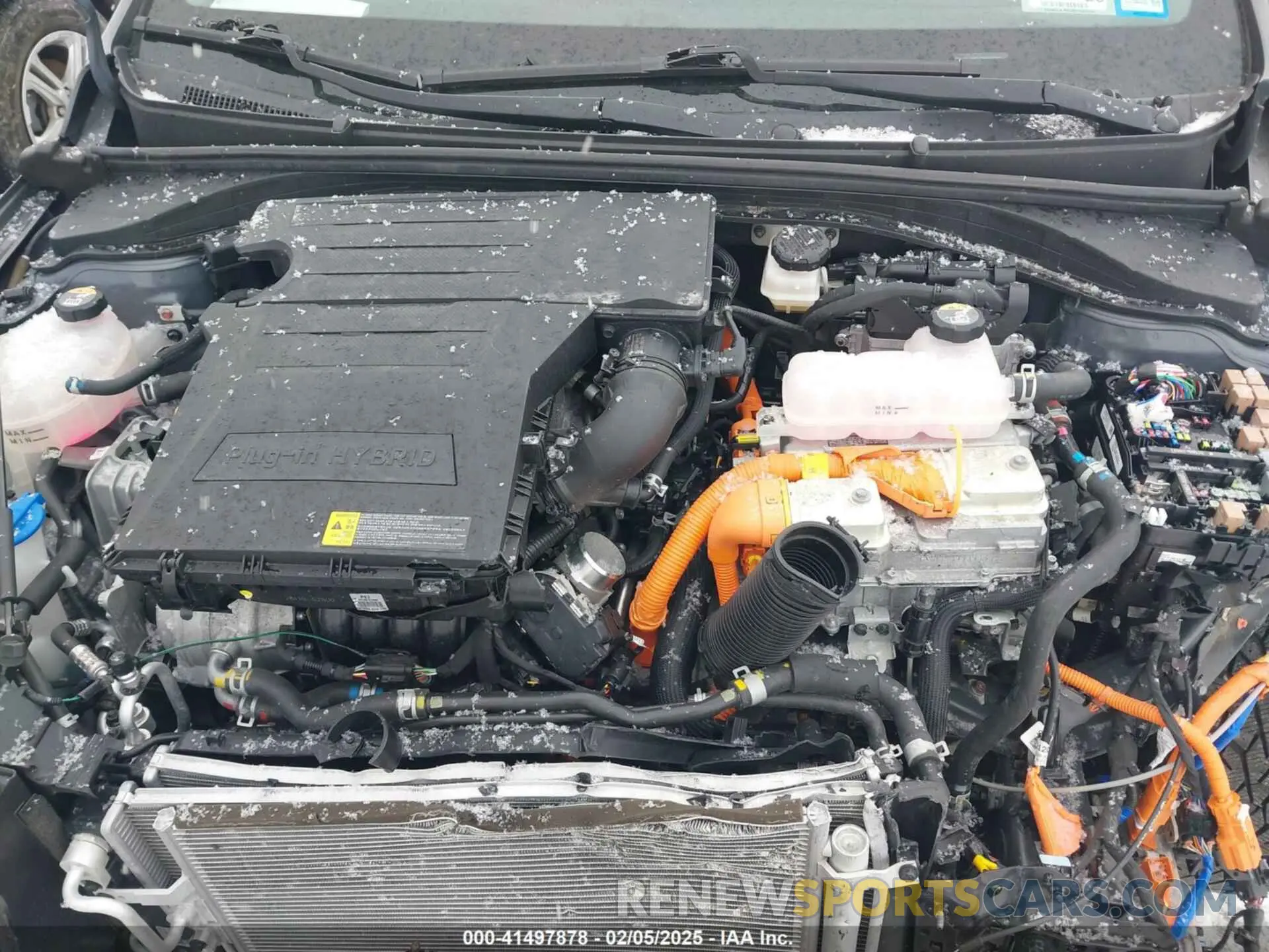 10 fotografías del automóvil dañado KMHCX5LD8MU250598 HYUNDAI IONIQ PLUG-IN HYBRID 2021
