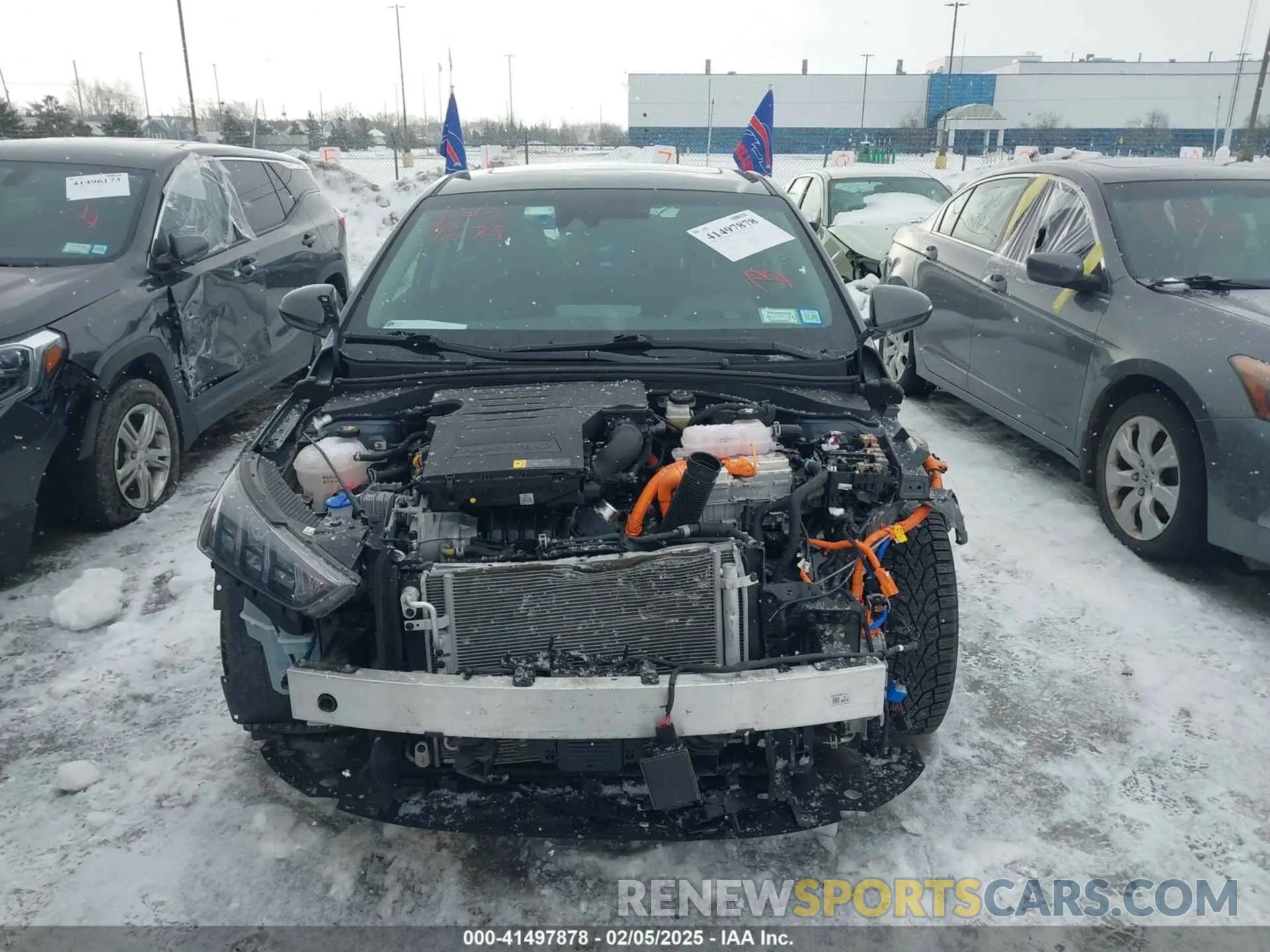 12 fotografías del automóvil dañado KMHCX5LD8MU250598 HYUNDAI IONIQ PLUG-IN HYBRID 2021