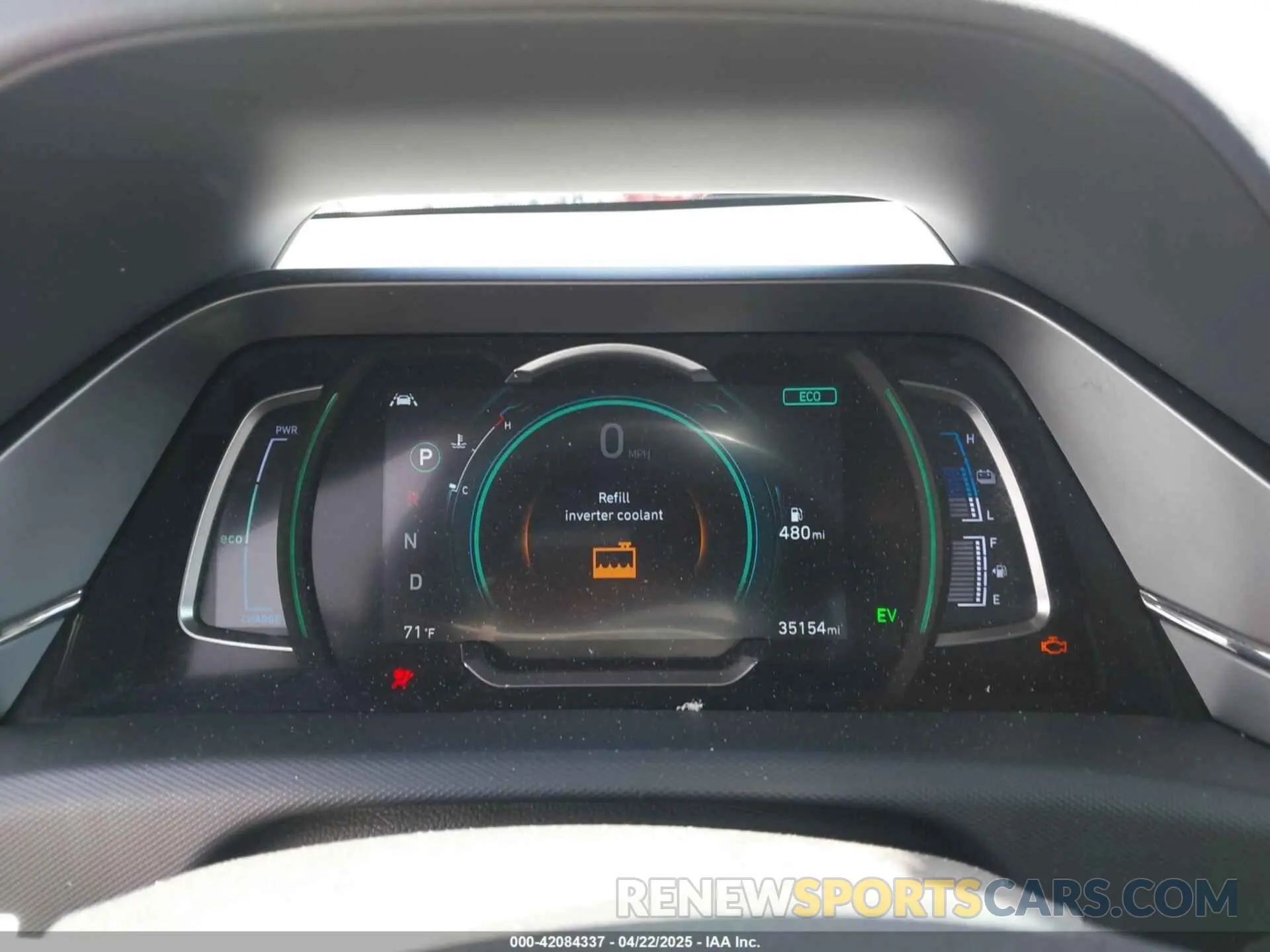 7 fotografías del automóvil dañado KMHC75LD7NU265630 HYUNDAI IONIQ PLUG-IN HYBRID 2022