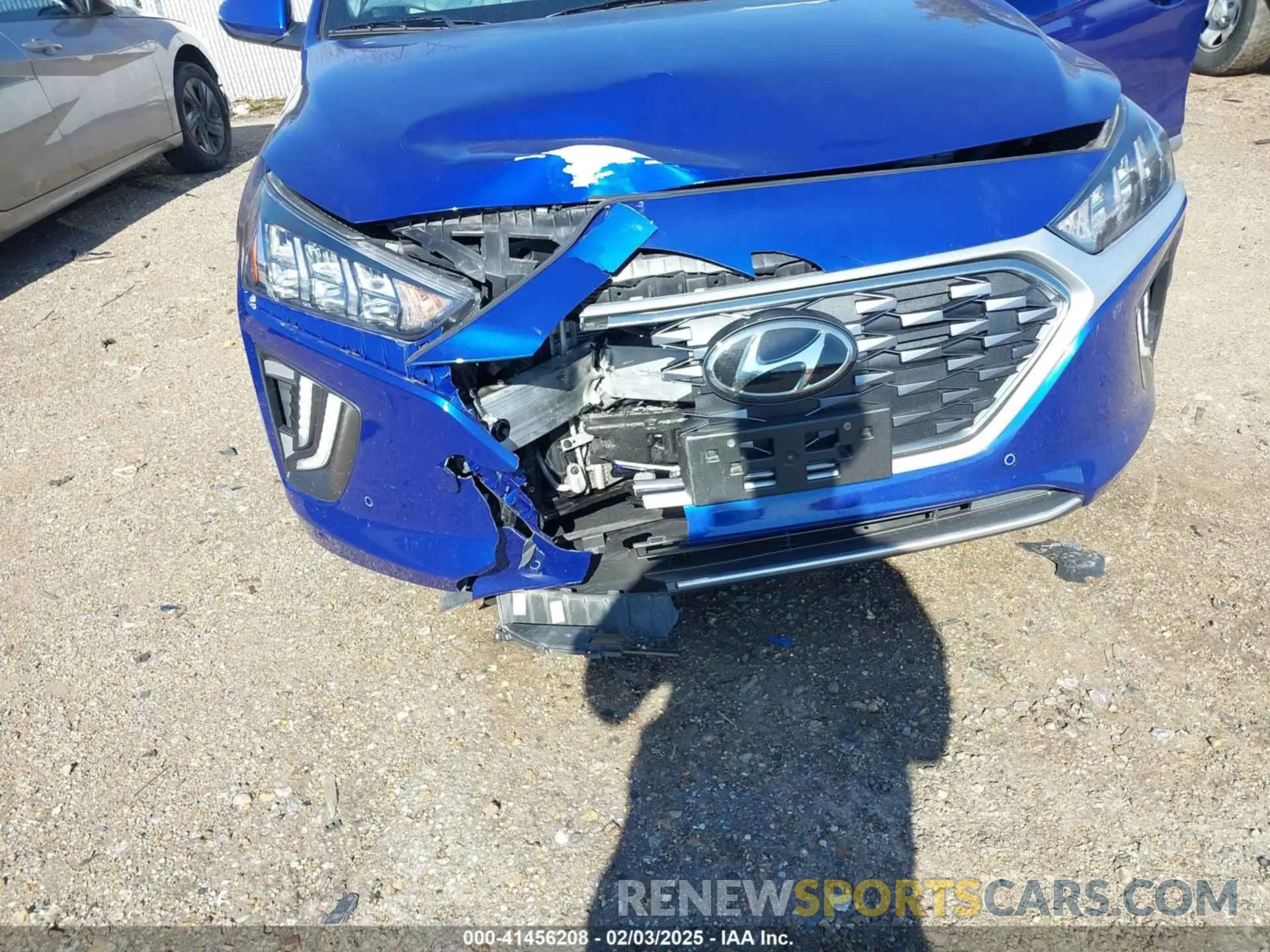 6 fotografías del automóvil dañado KMHCX5LD5NU265674 HYUNDAI IONIQ PLUG-IN HYBRID 2022