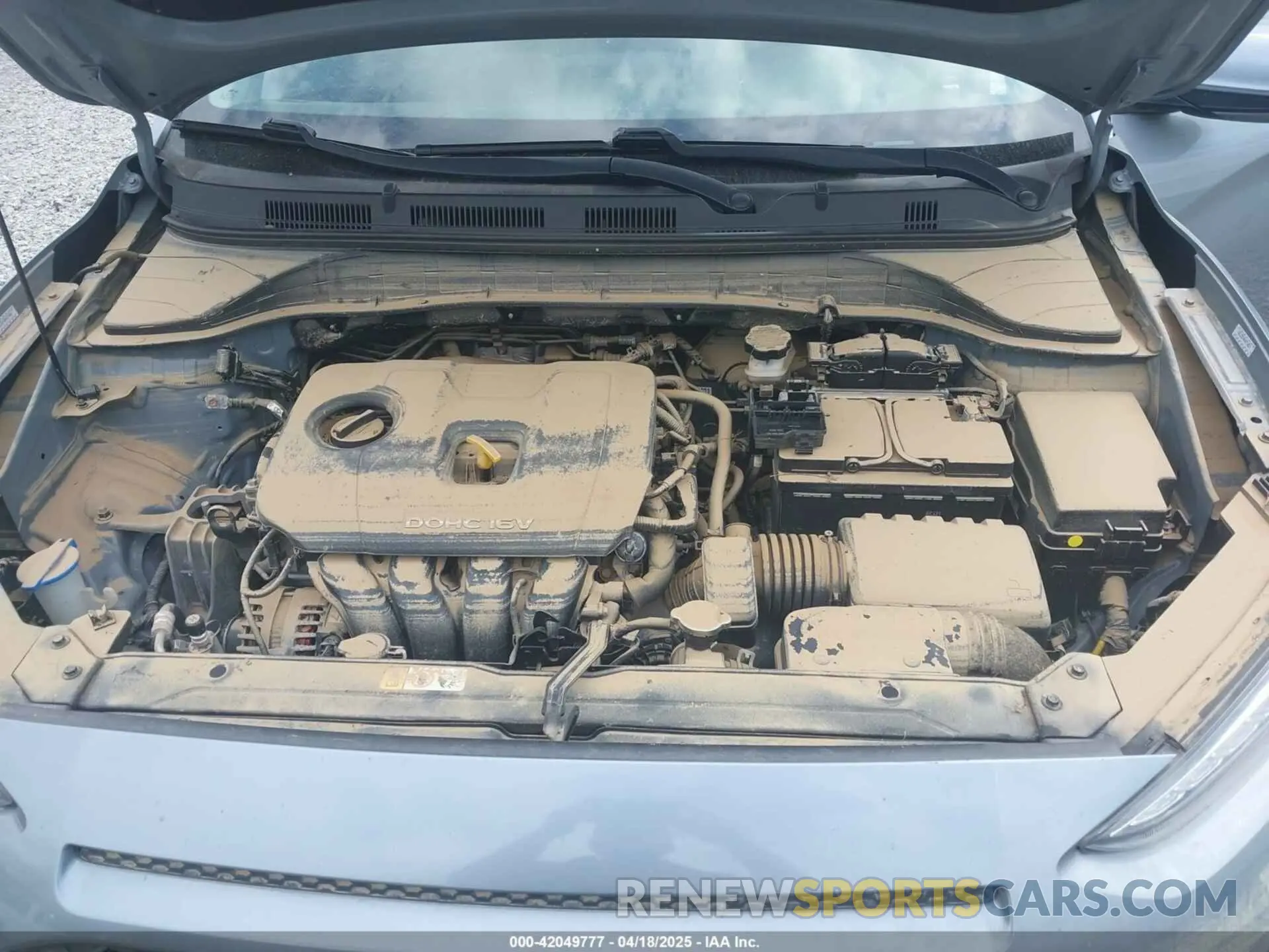 10 fotografías del automóvil dañado KM8K12AA0KU257384 HYUNDAI KONA 2019