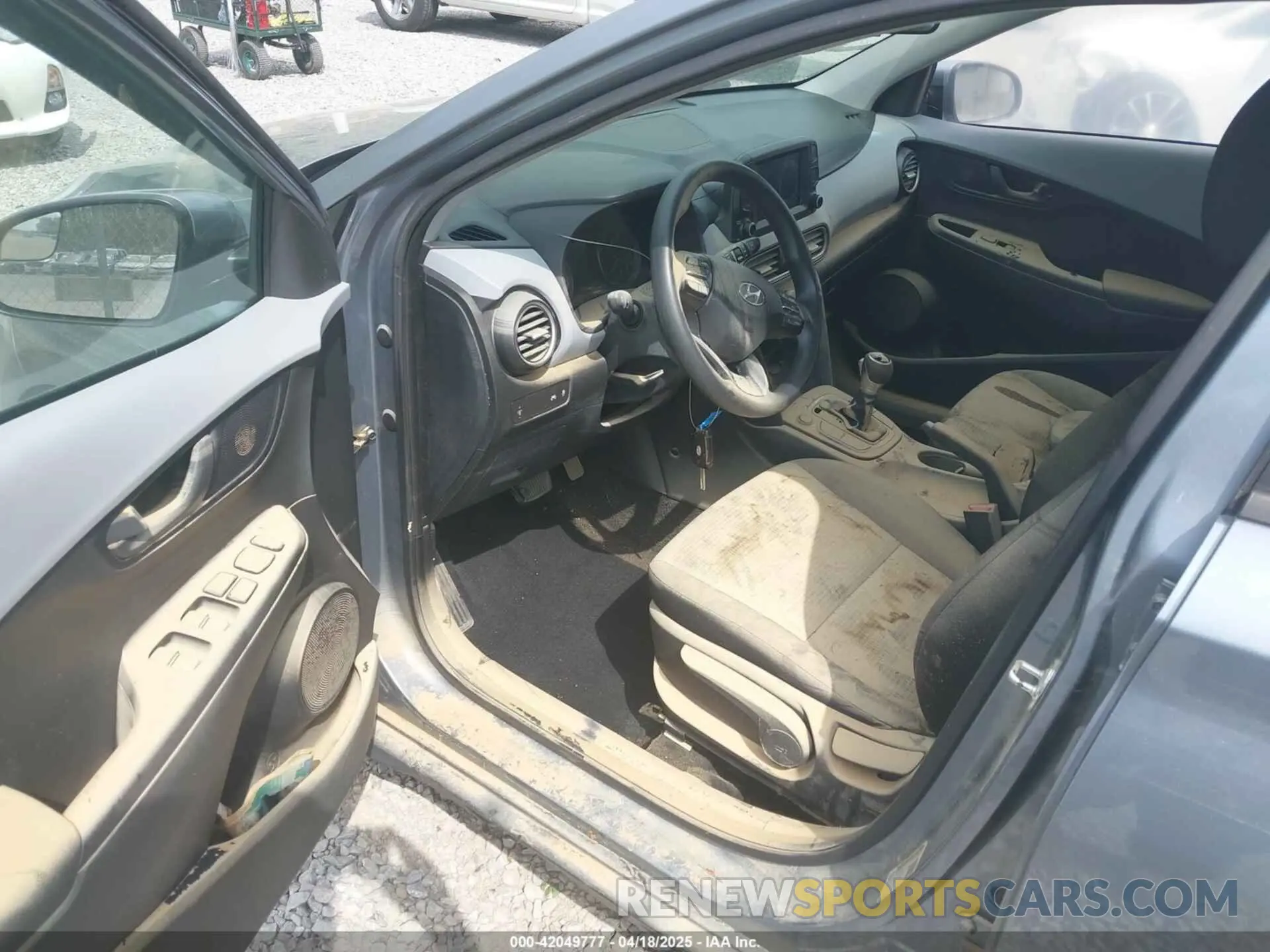 6 fotografías del automóvil dañado KM8K12AA0KU257384 HYUNDAI KONA 2019