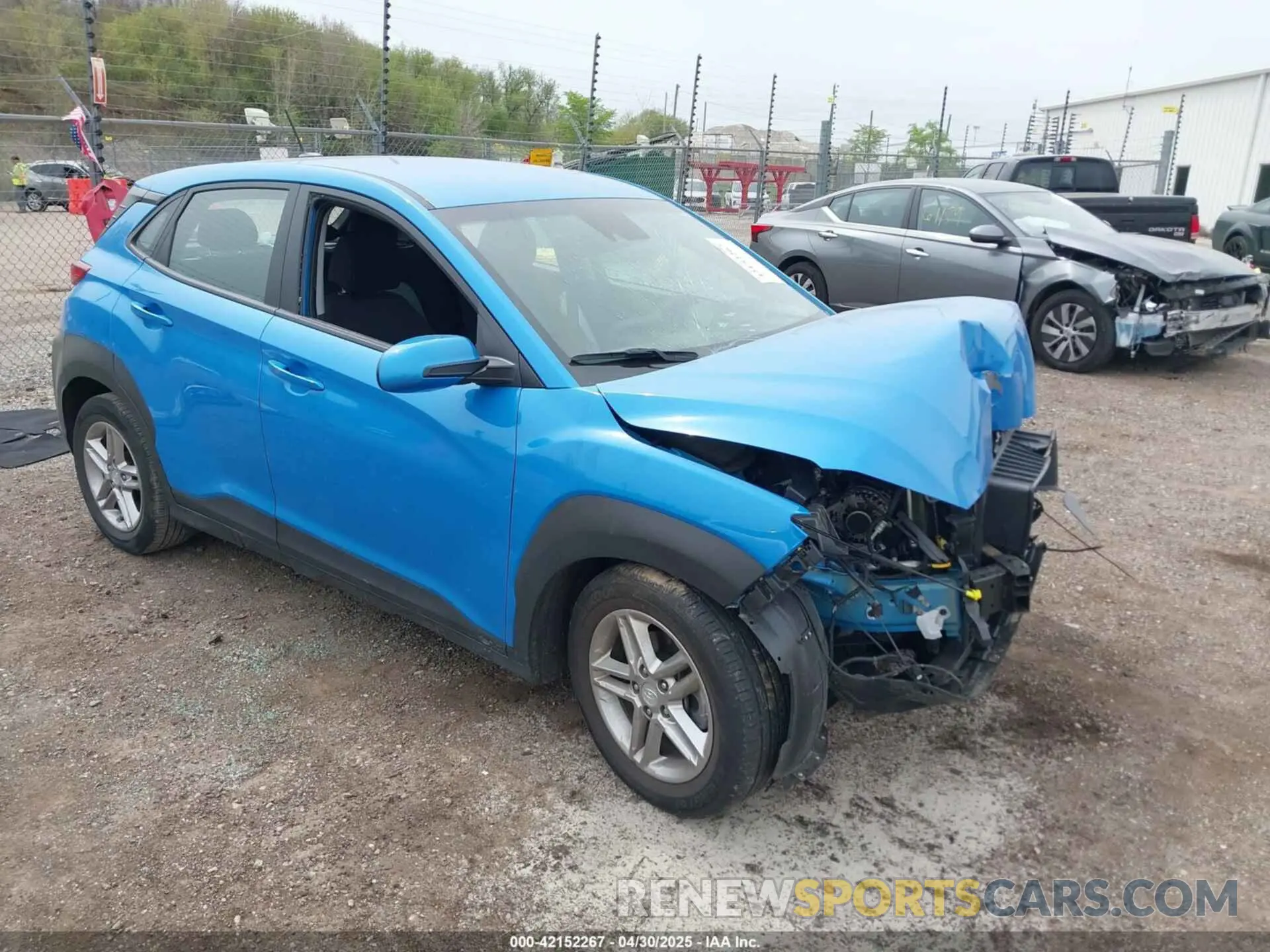 1 fotografías del automóvil dañado KM8K12AA0KU315851 HYUNDAI KONA 2019