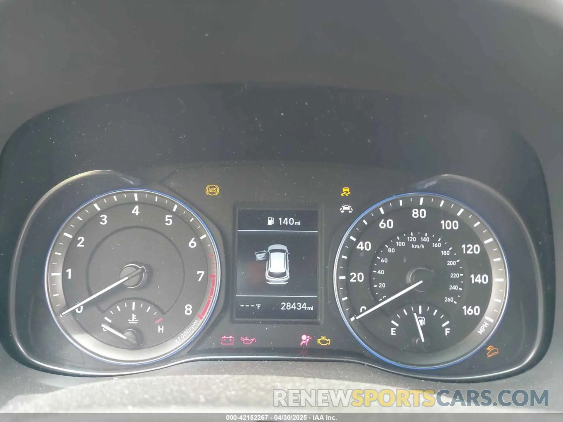 7 fotografías del automóvil dañado KM8K12AA0KU315851 HYUNDAI KONA 2019