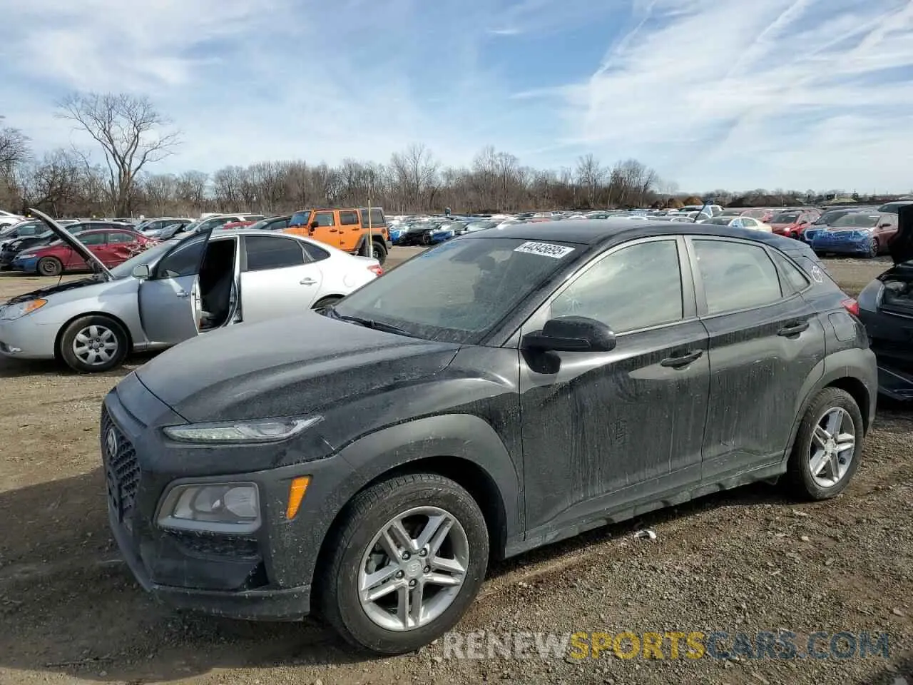 1 fotografías del automóvil dañado KM8K12AA2KU375713 HYUNDAI KONA 2019