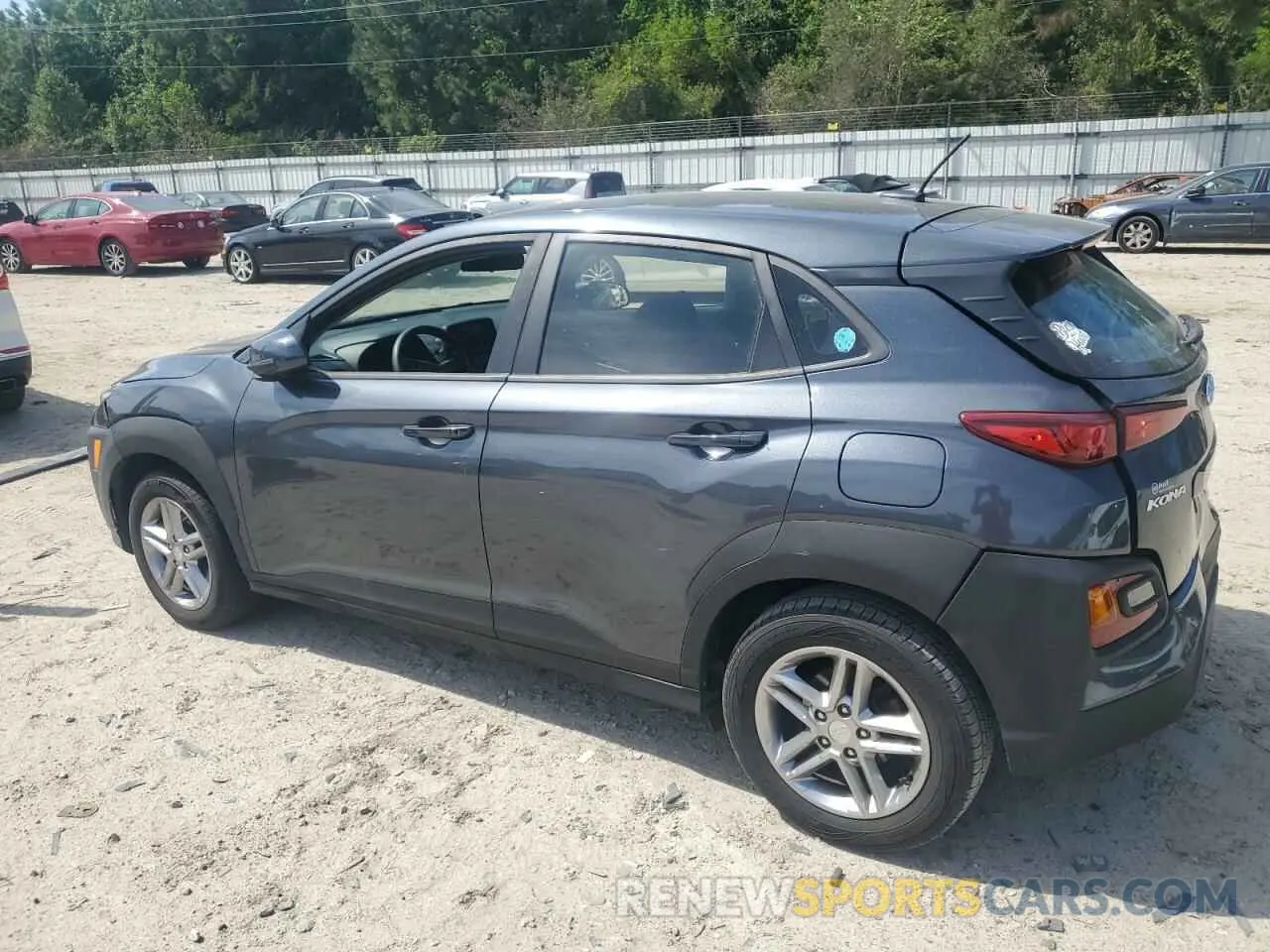 2 fotografías del automóvil dañado KM8K12AA3KU254849 HYUNDAI KONA 2019