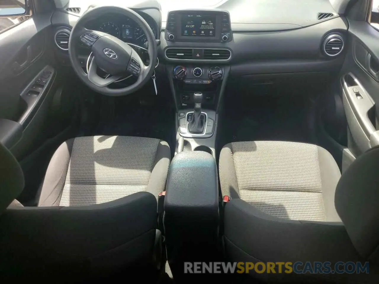 8 fotografías del automóvil dañado KM8K12AA3KU254849 HYUNDAI KONA 2019
