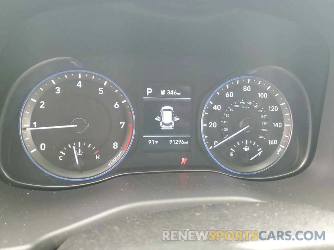 9 fotografías del automóvil dañado KM8K12AA4KU257985 HYUNDAI KONA 2019
