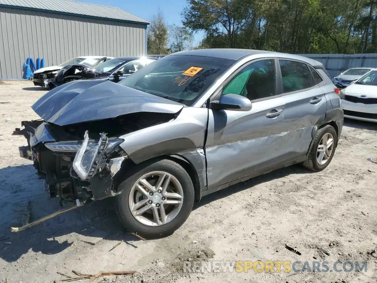 1 fotografías del automóvil dañado KM8K12AA5KU295273 HYUNDAI KONA 2019