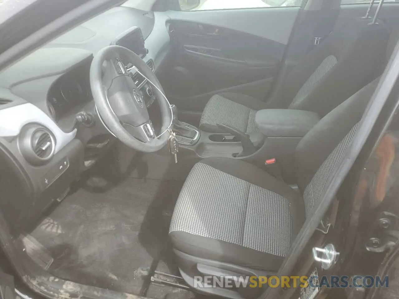 7 fotografías del automóvil dañado KM8K12AA6KU339071 HYUNDAI KONA 2019