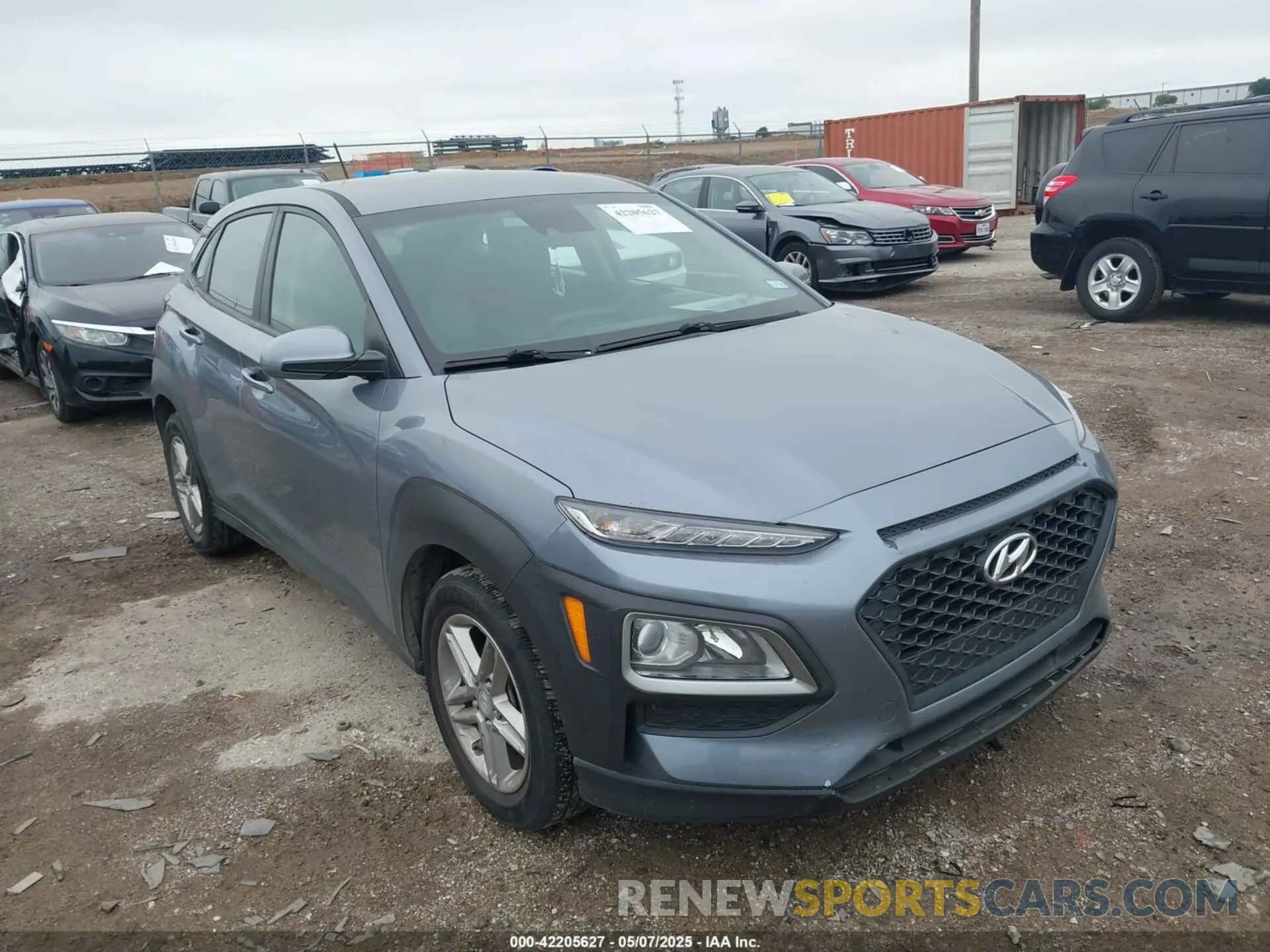 1 fotografías del automóvil dañado KM8K12AA7KU302093 HYUNDAI KONA 2019