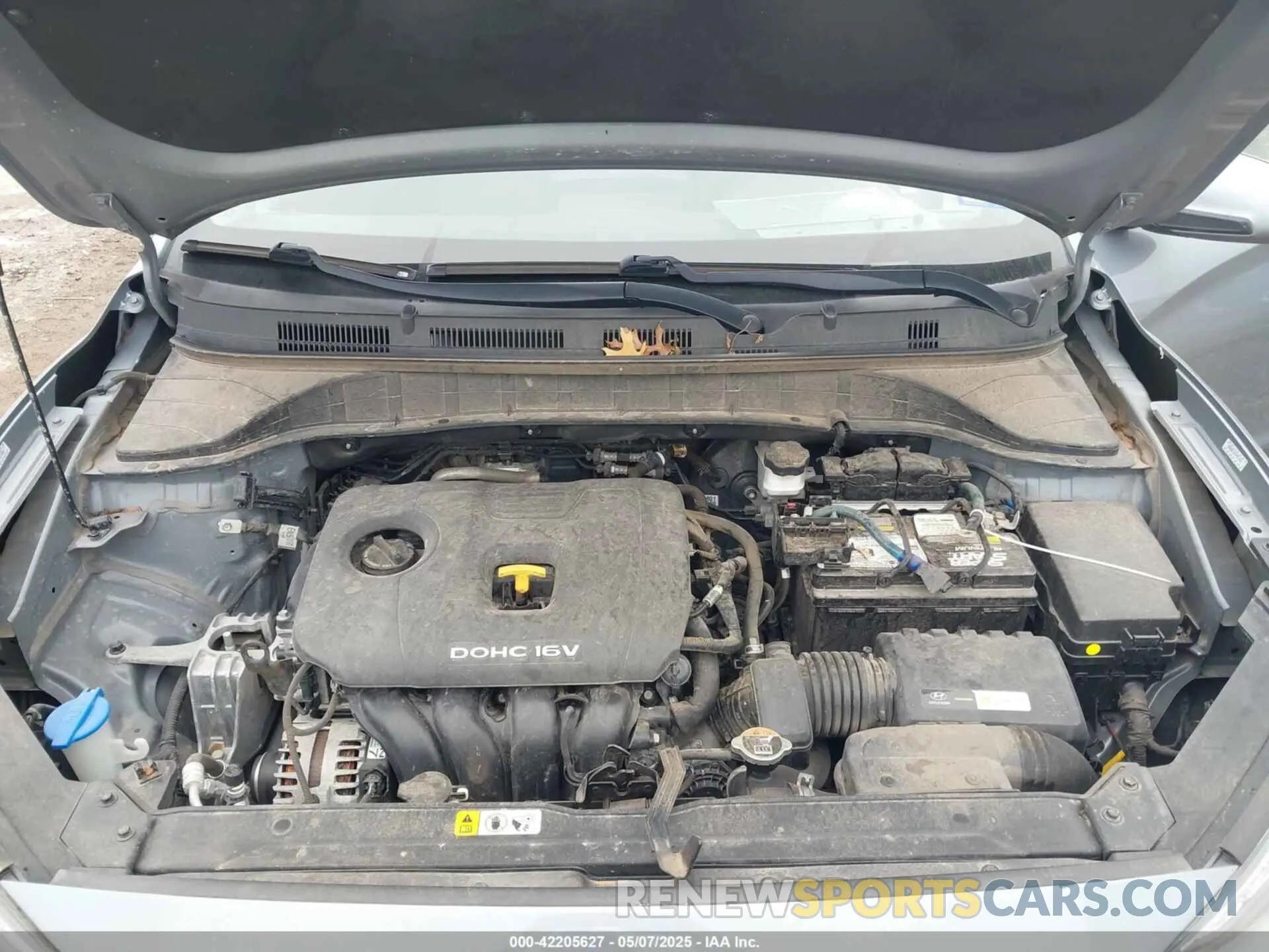 10 fotografías del automóvil dañado KM8K12AA7KU302093 HYUNDAI KONA 2019