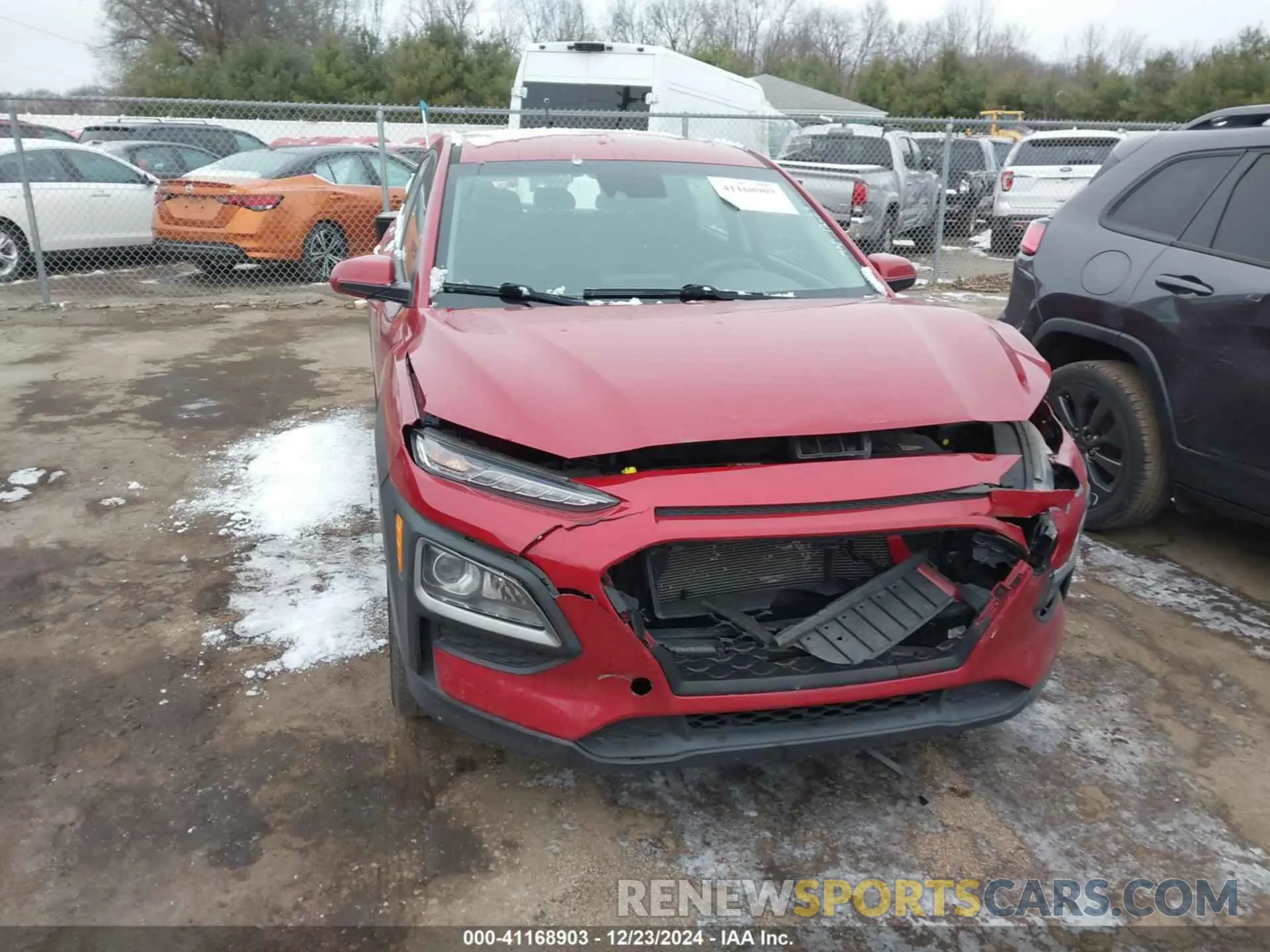1 fotografías del automóvil dañado KM8K12AA8KU316701 HYUNDAI KONA 2019
