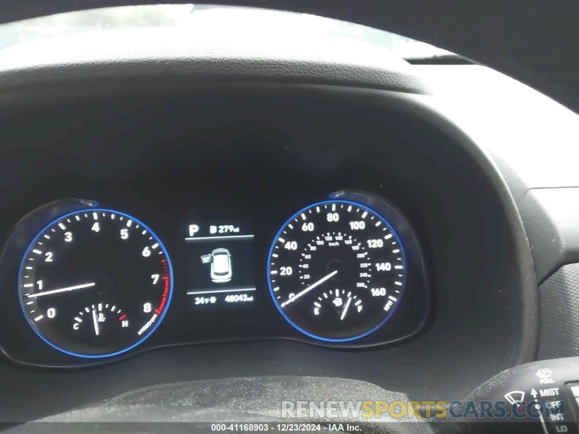 7 fotografías del automóvil dañado KM8K12AA8KU316701 HYUNDAI KONA 2019