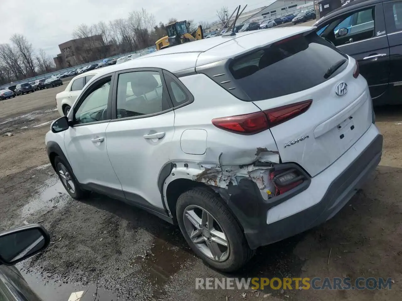 2 fotografías del automóvil dañado KM8K12AA8KU318299 HYUNDAI KONA 2019