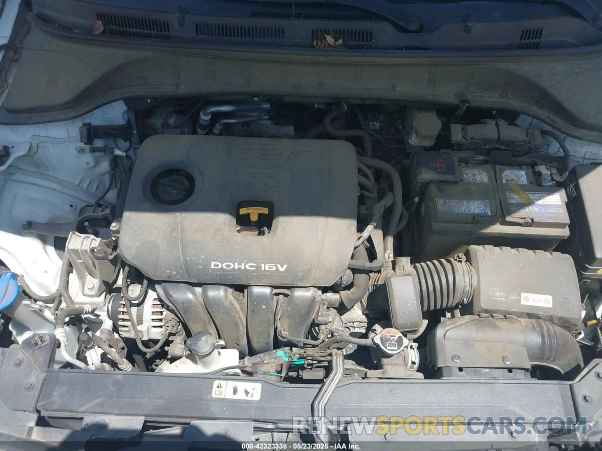 10 fotografías del automóvil dañado KM8K12AA9KU237912 HYUNDAI KONA 2019