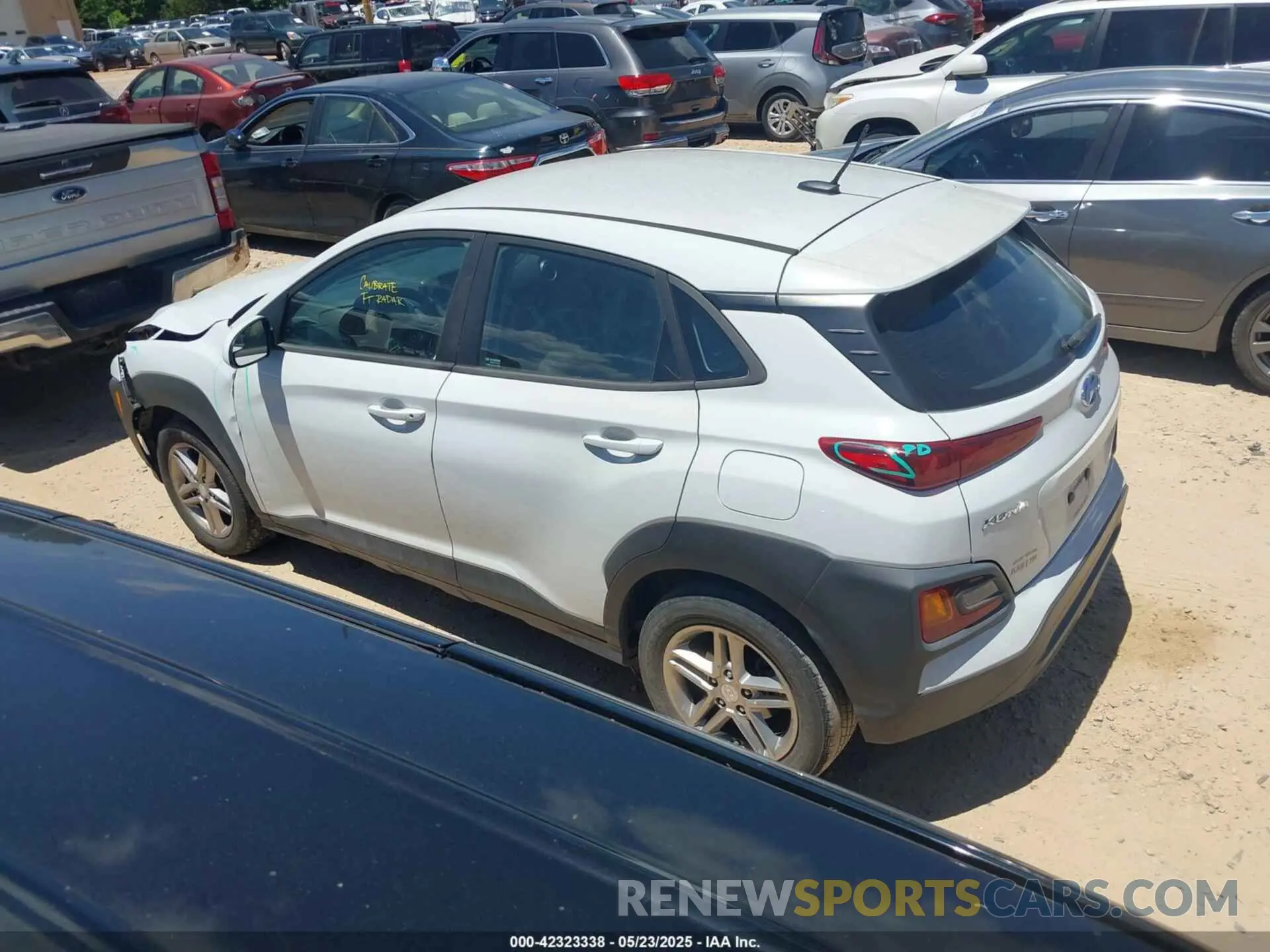 3 fotografías del automóvil dañado KM8K12AA9KU237912 HYUNDAI KONA 2019