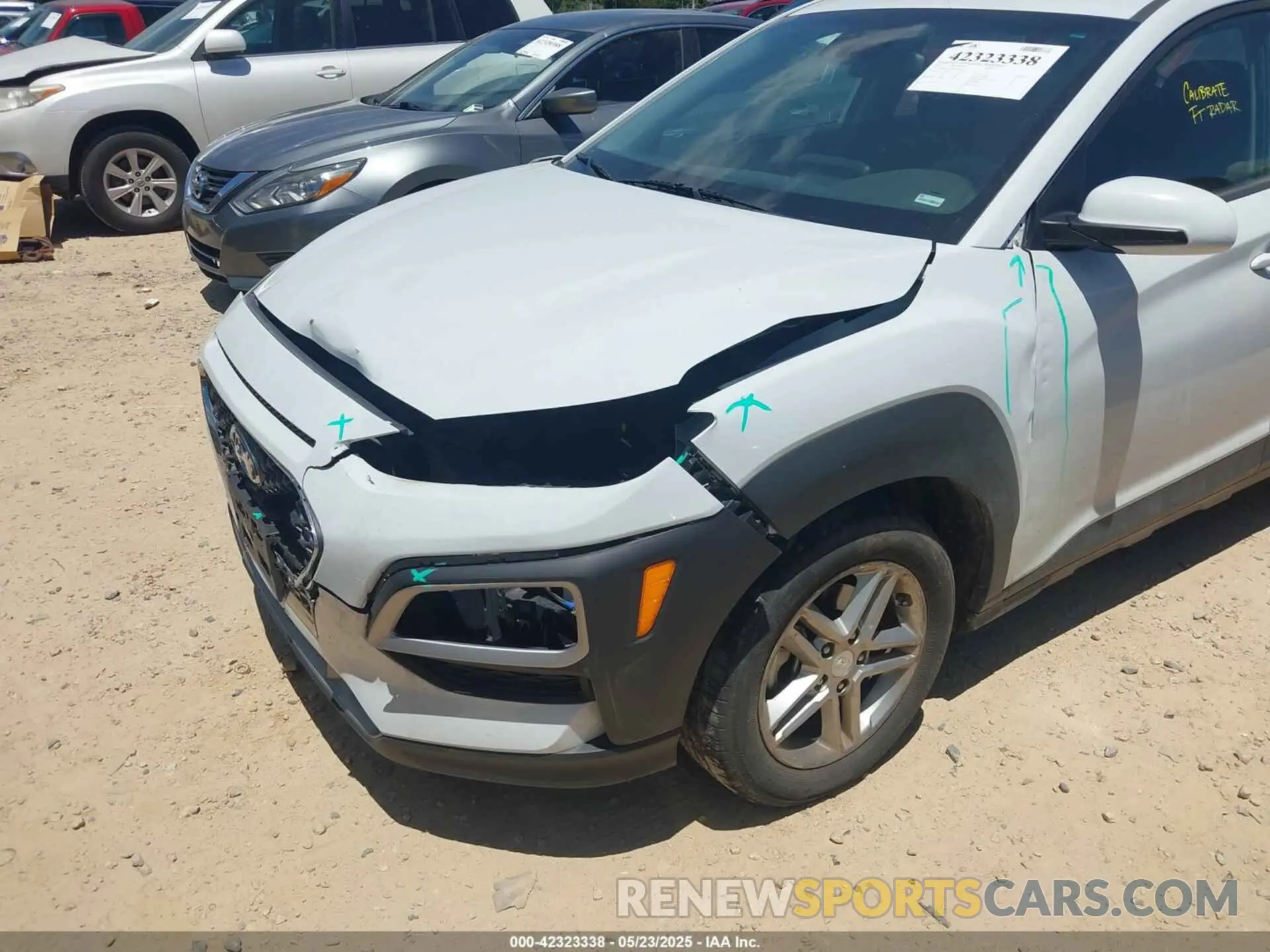 6 fotografías del automóvil dañado KM8K12AA9KU237912 HYUNDAI KONA 2019