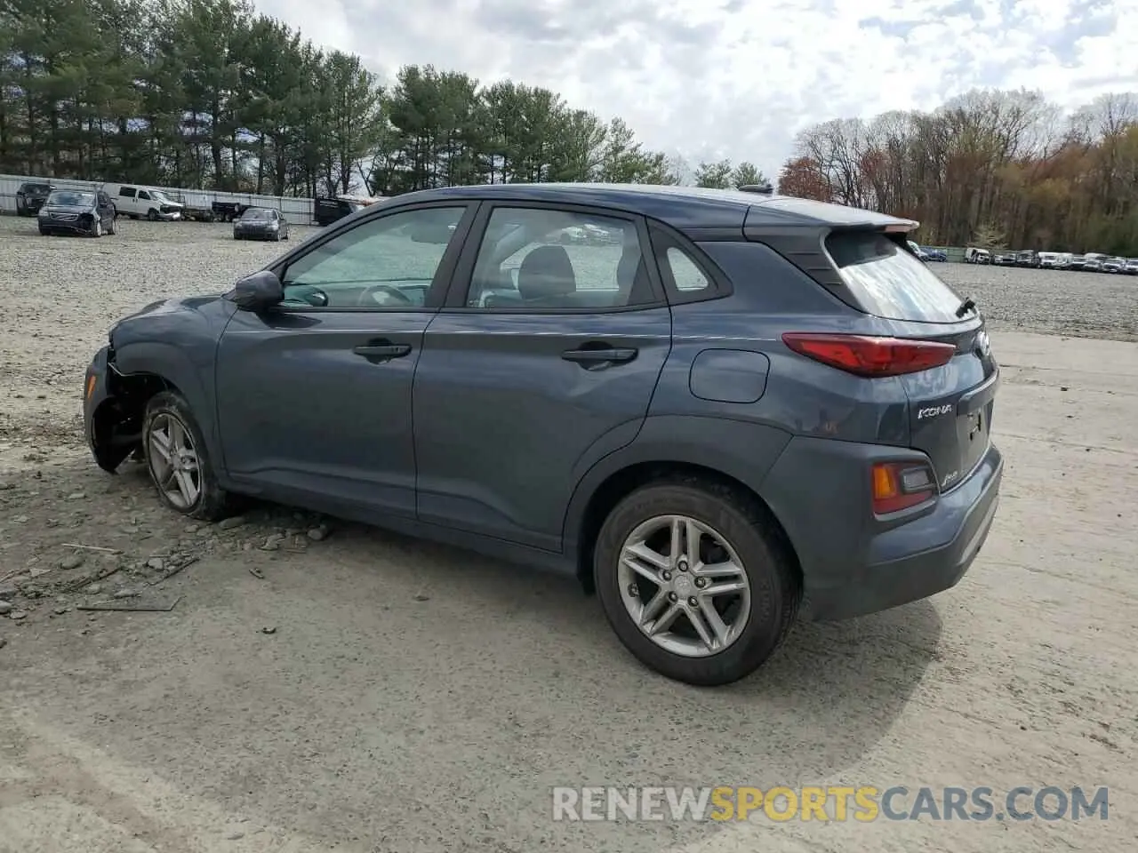 2 fotografías del automóvil dañado KM8K12AA9KU295776 HYUNDAI KONA 2019
