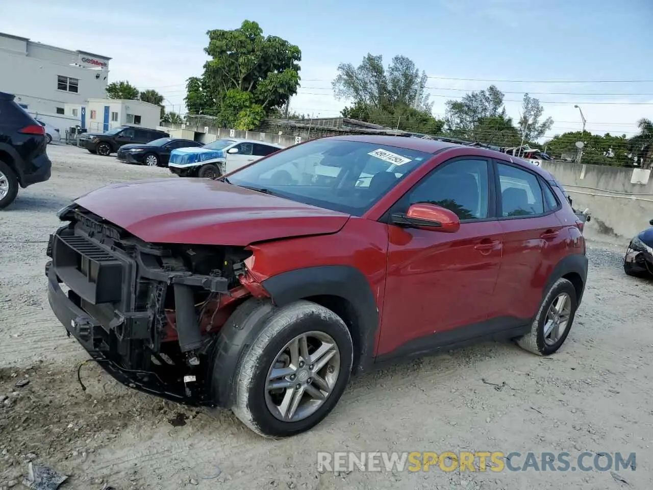 1 fotografías del automóvil dañado KM8K12AA9KU308509 HYUNDAI KONA 2019