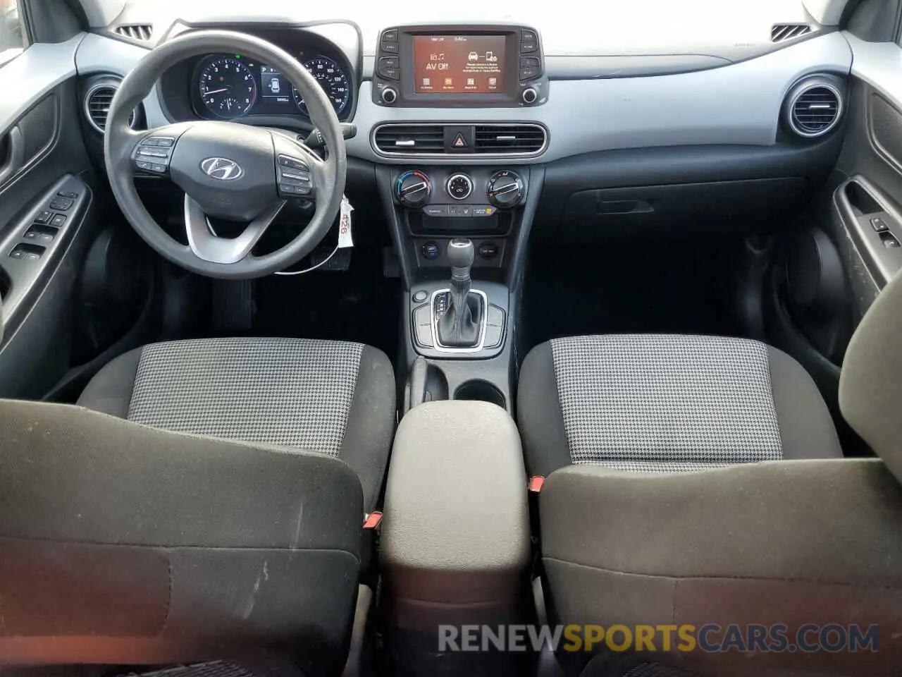 8 fotografías del automóvil dañado KM8K12AA9KU308509 HYUNDAI KONA 2019