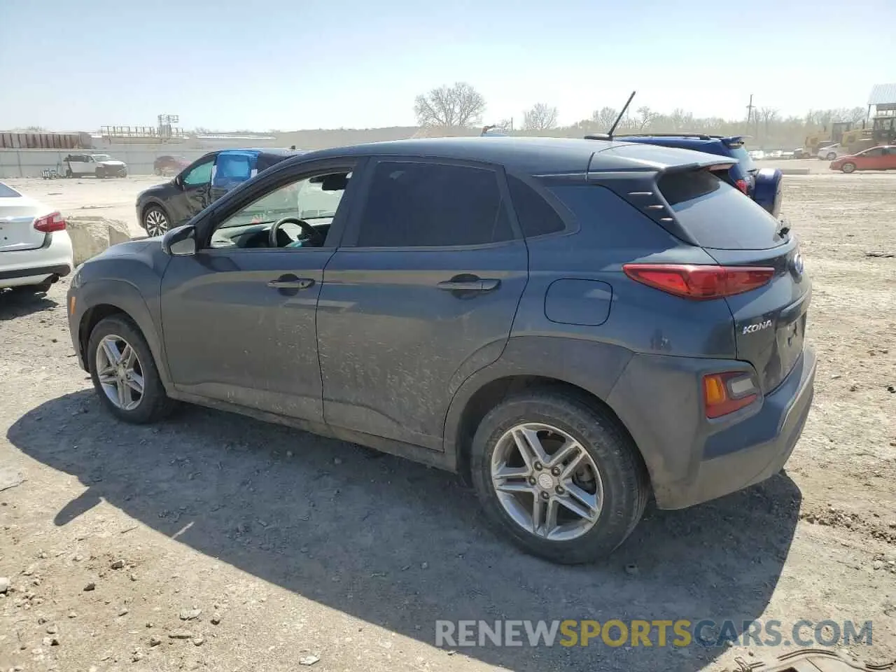 2 fotografías del automóvil dañado KM8K12AAXKU199056 HYUNDAI KONA 2019