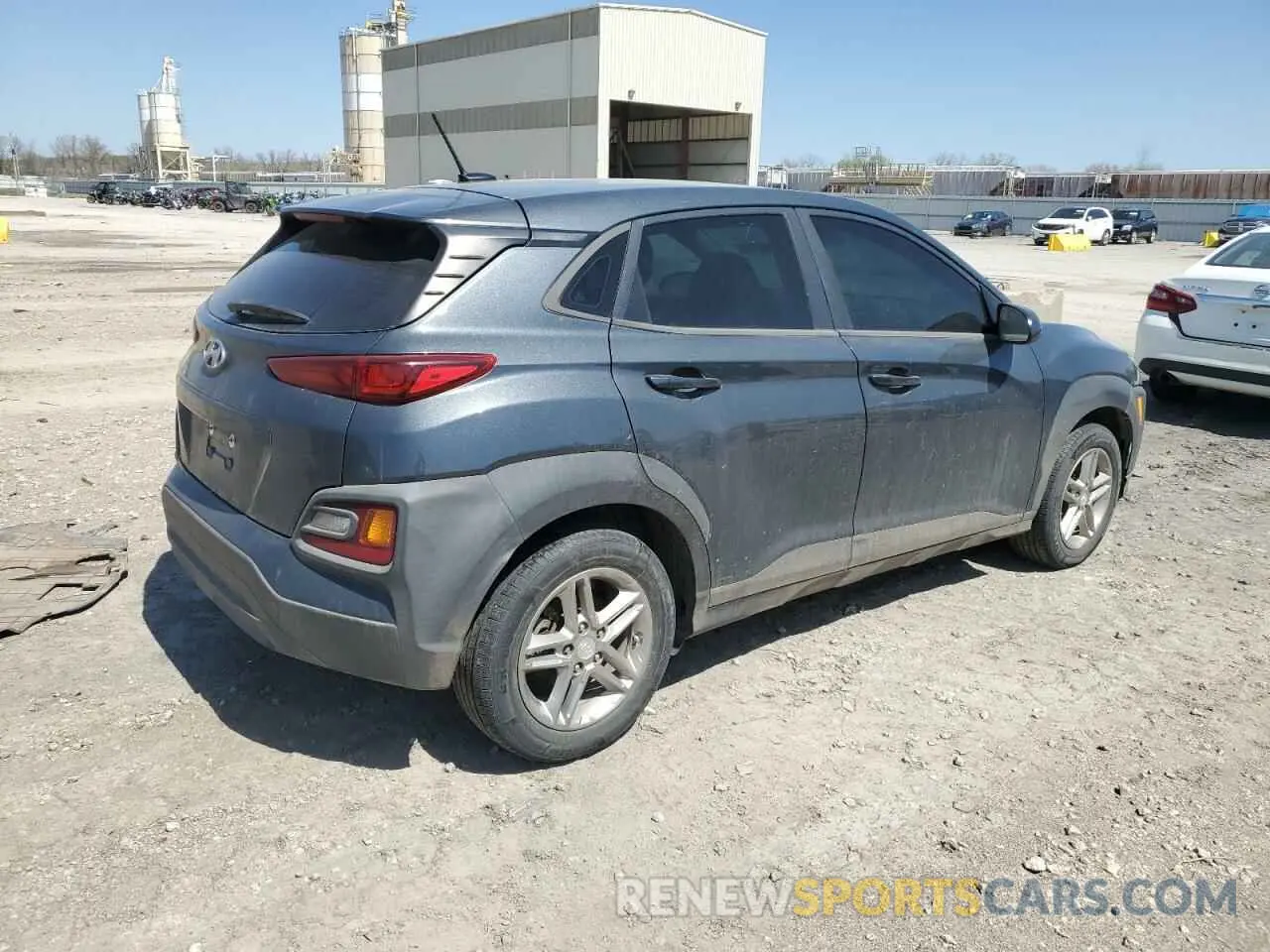 3 fotografías del automóvil dañado KM8K12AAXKU199056 HYUNDAI KONA 2019
