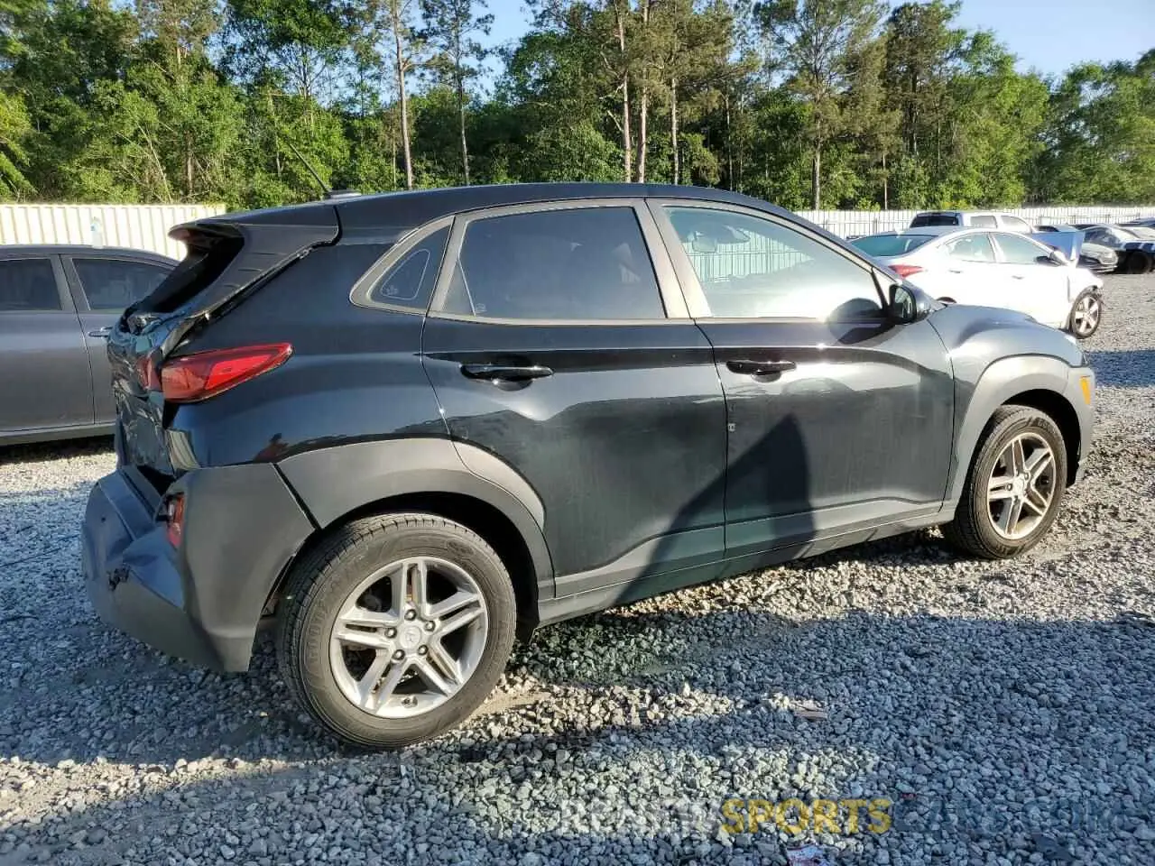 3 fotografías del automóvil dañado KM8K12AAXKU236381 HYUNDAI KONA 2019