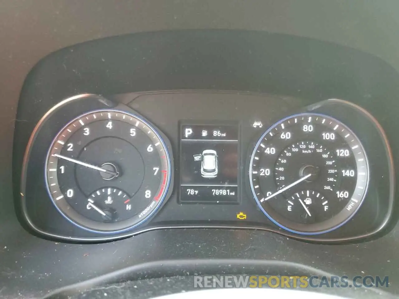 9 fotografías del automóvil dañado KM8K12AAXKU236381 HYUNDAI KONA 2019